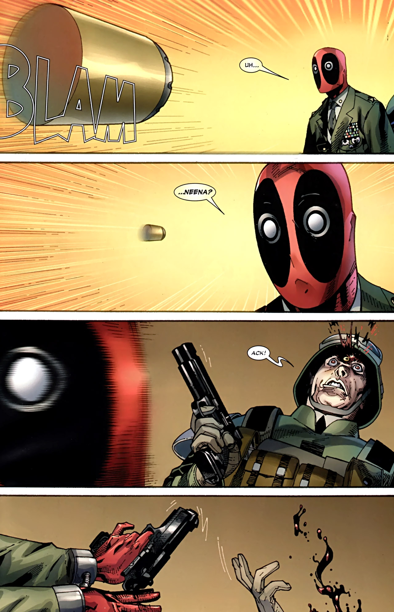 Read online Deadpool: Wade Wilson's War comic -  Issue #4 - 2