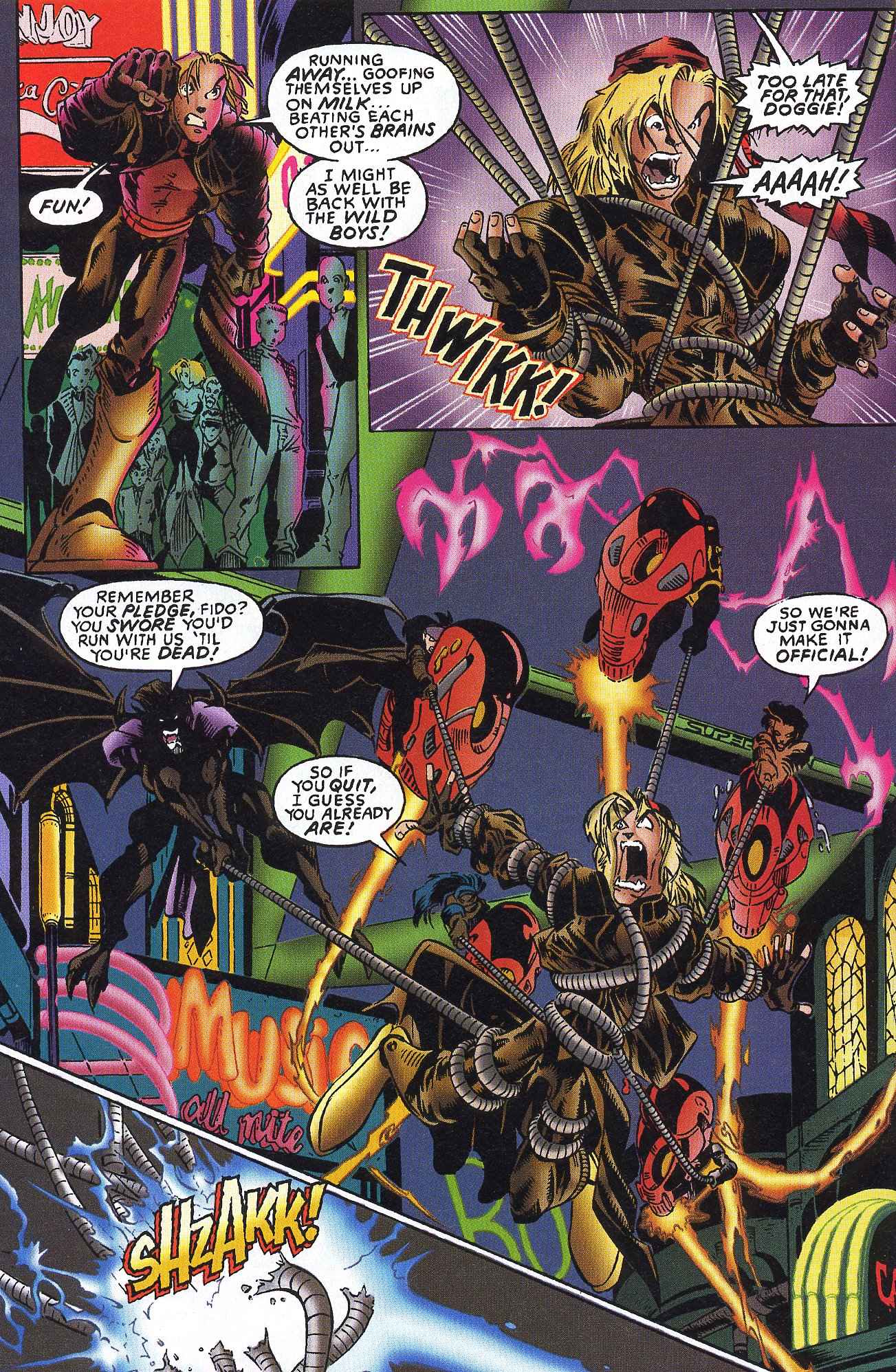 Read online X-Nation 2099 comic -  Issue #1 - 21