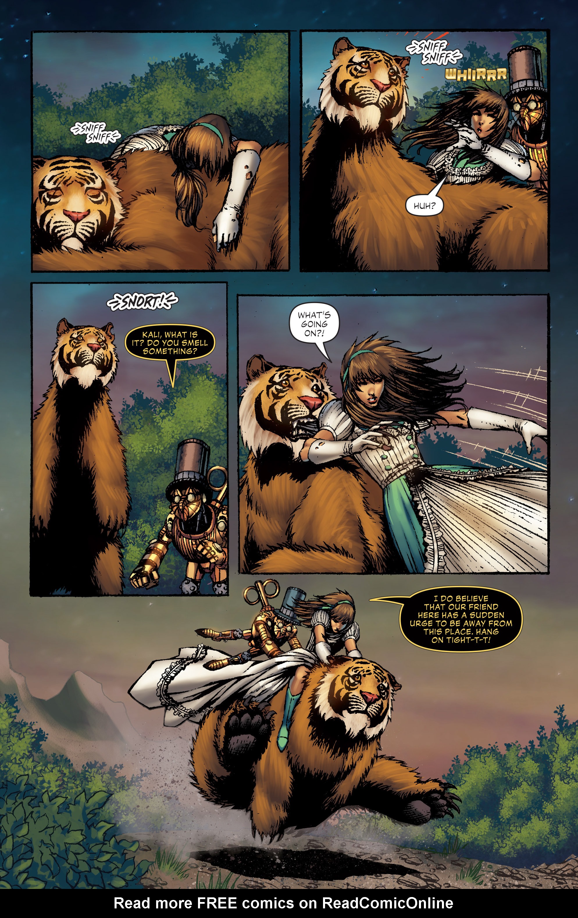Read online Legends of Oz: Tik-Tok and the Kalidah comic -  Issue #2 - 11