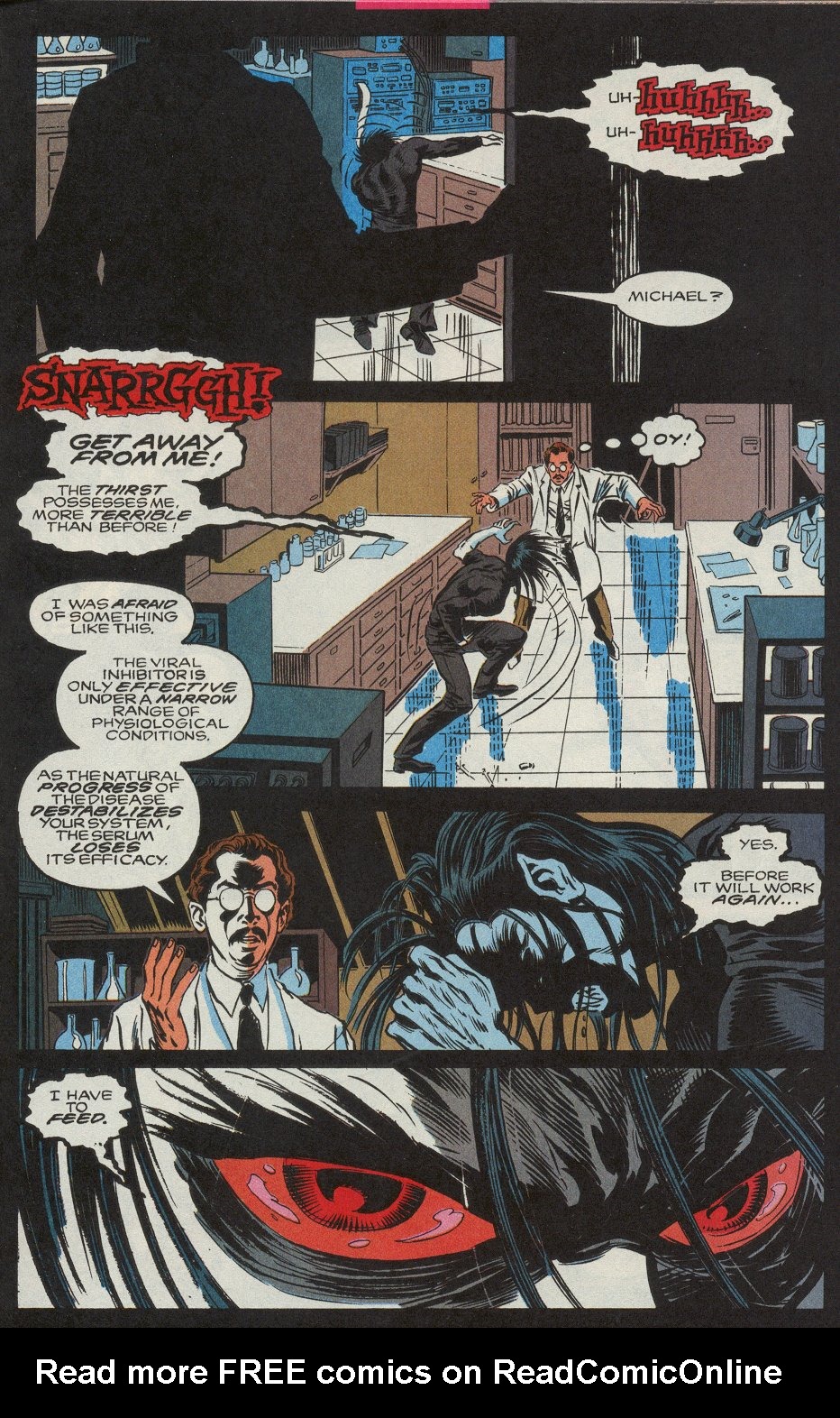 Read online Morbius: The Living Vampire (1992) comic -  Issue #5 - 15