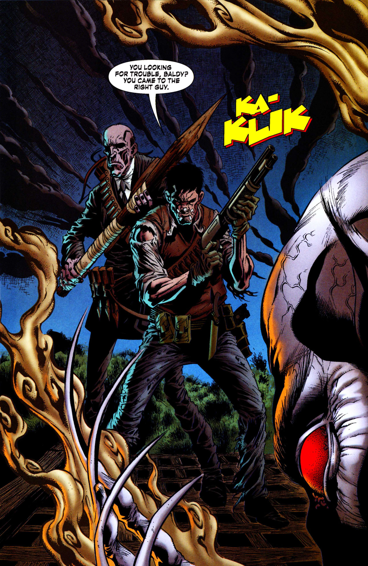 Read online Criminal Macabre: Two Red Eyes comic -  Issue #4 - 12