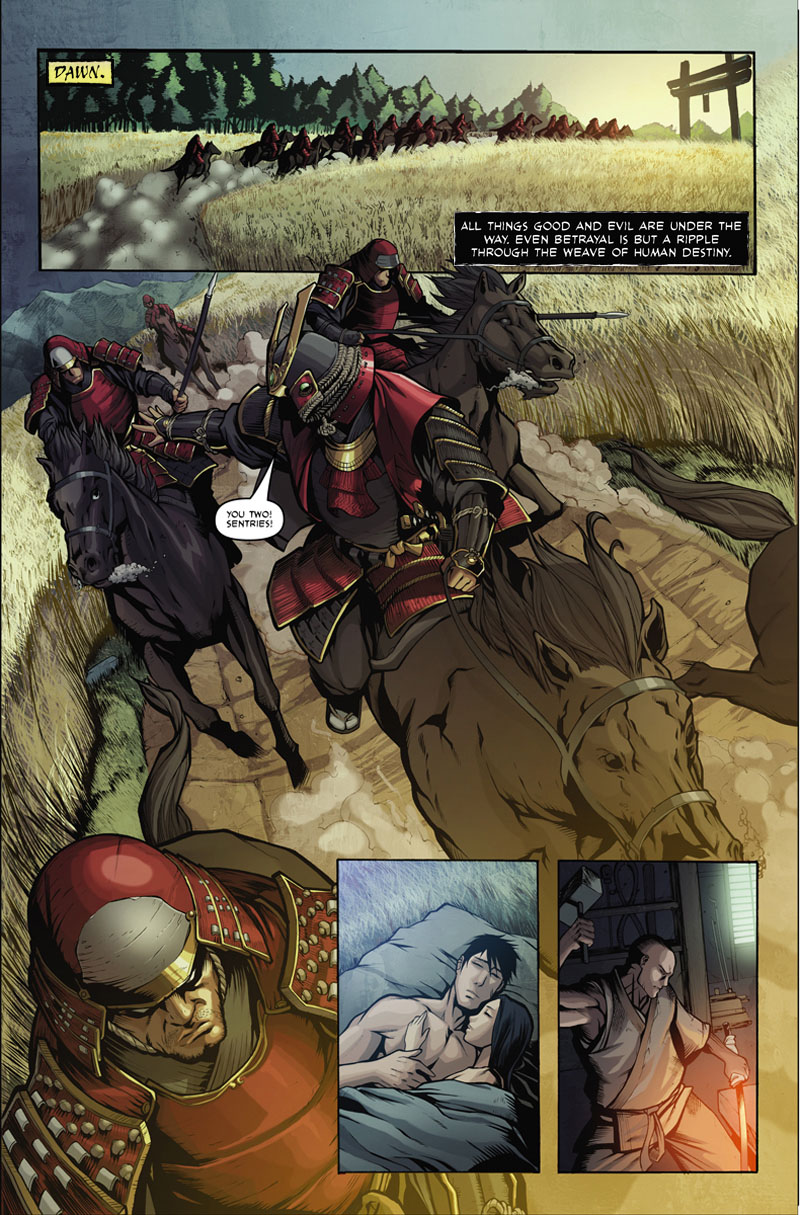 Read online Samurai's Blood comic -  Issue #1 - 21