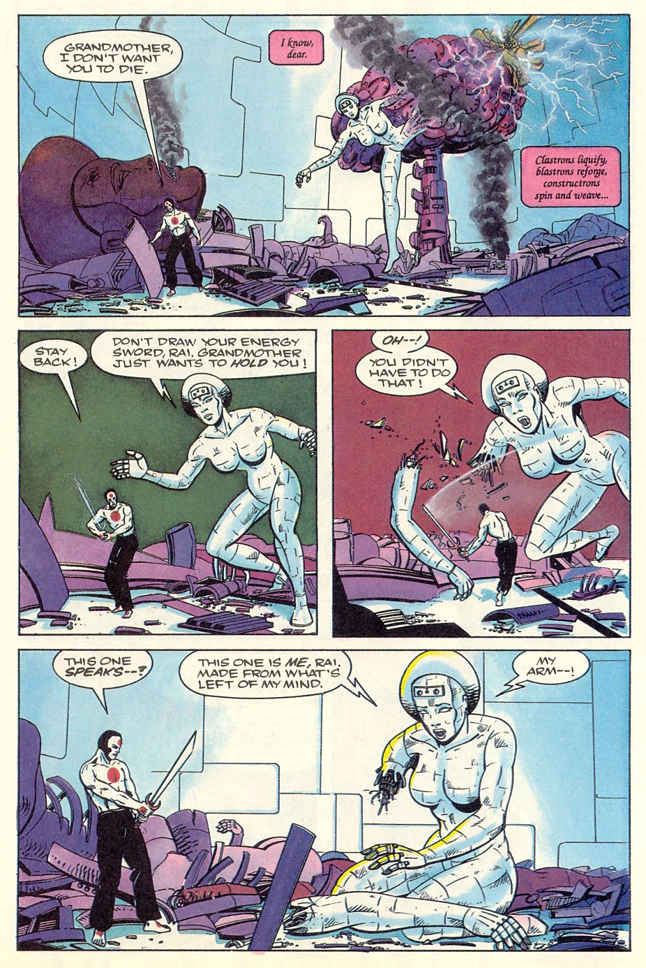 Read online Magnus Robot Fighter (1991) comic -  Issue #6 - 33