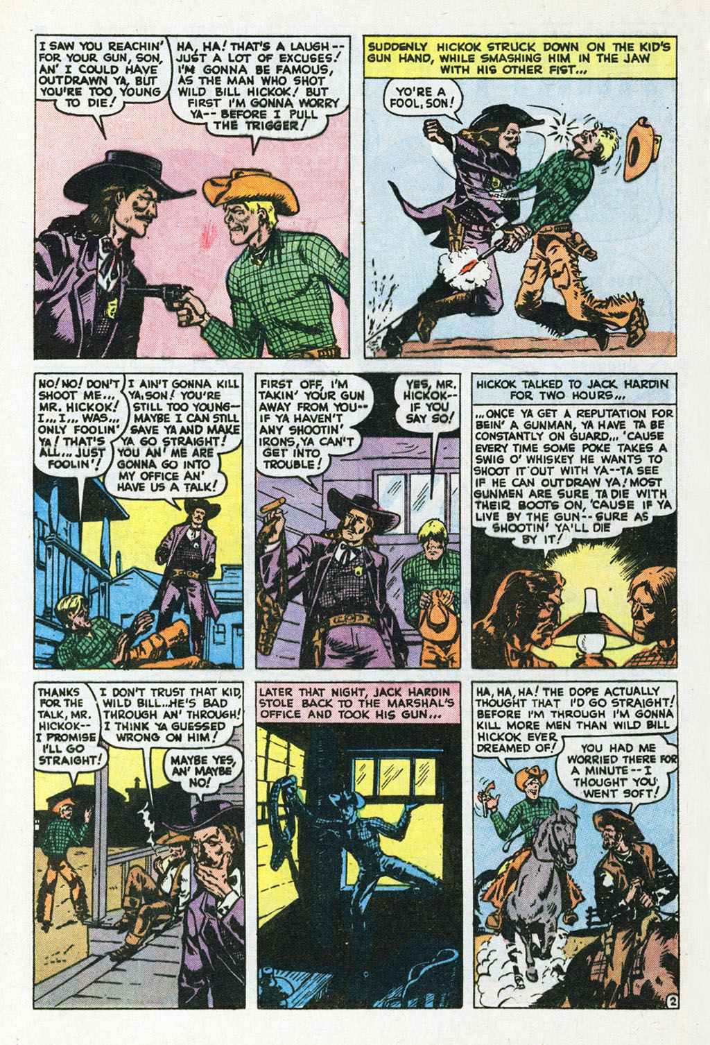 Read online Western Outlaws and Sheriffs comic -  Issue #62 - 25