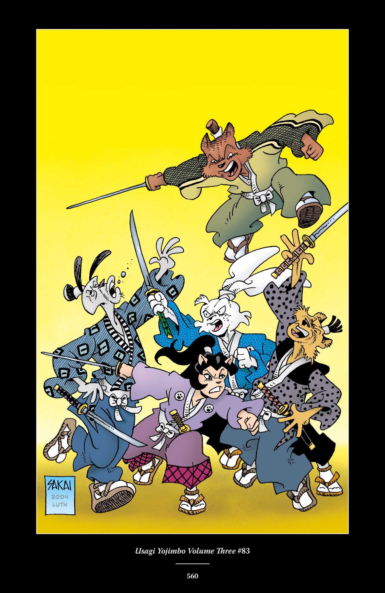 Read online The Usagi Yojimbo Saga comic -  Issue # TPB 5 - 553