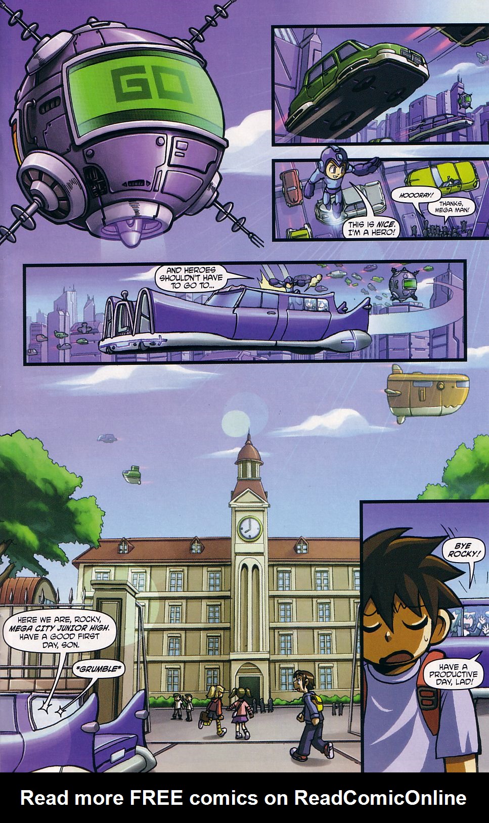 Read online Mega Man (2003) comic -  Issue #1 - 13