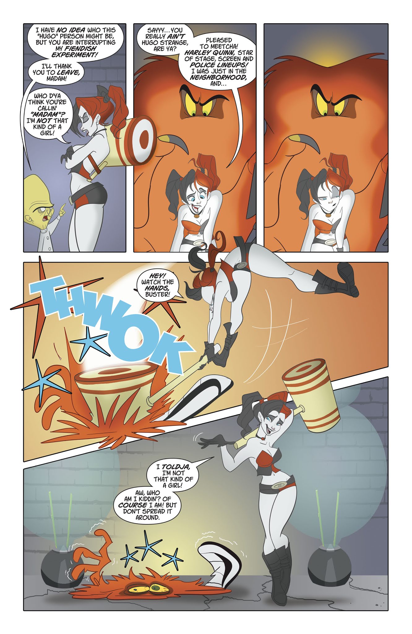 Read online Harley Quinn/Gossamer comic -  Issue # Full - 36