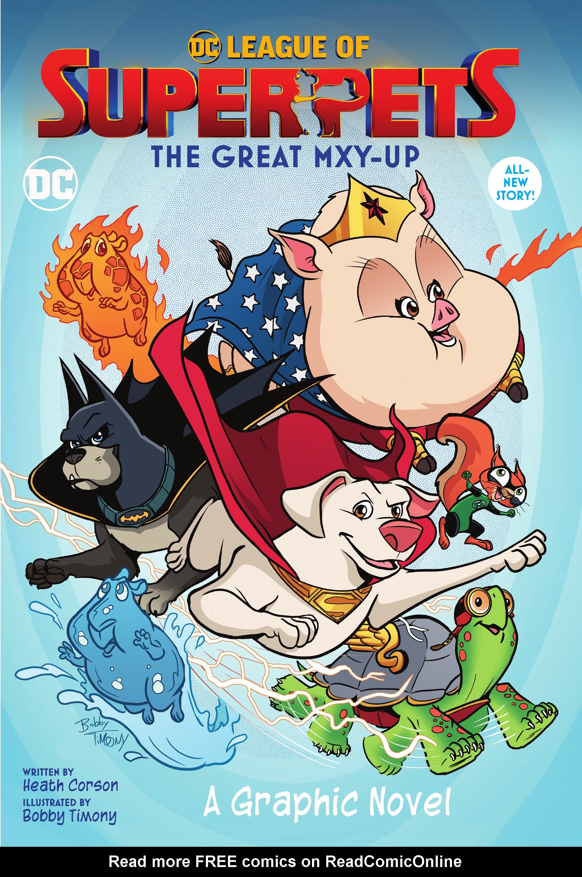 Read online DC League of Super-Pets: The Great Mxy-Up comic -  Issue # TPB (Part 1) - 1