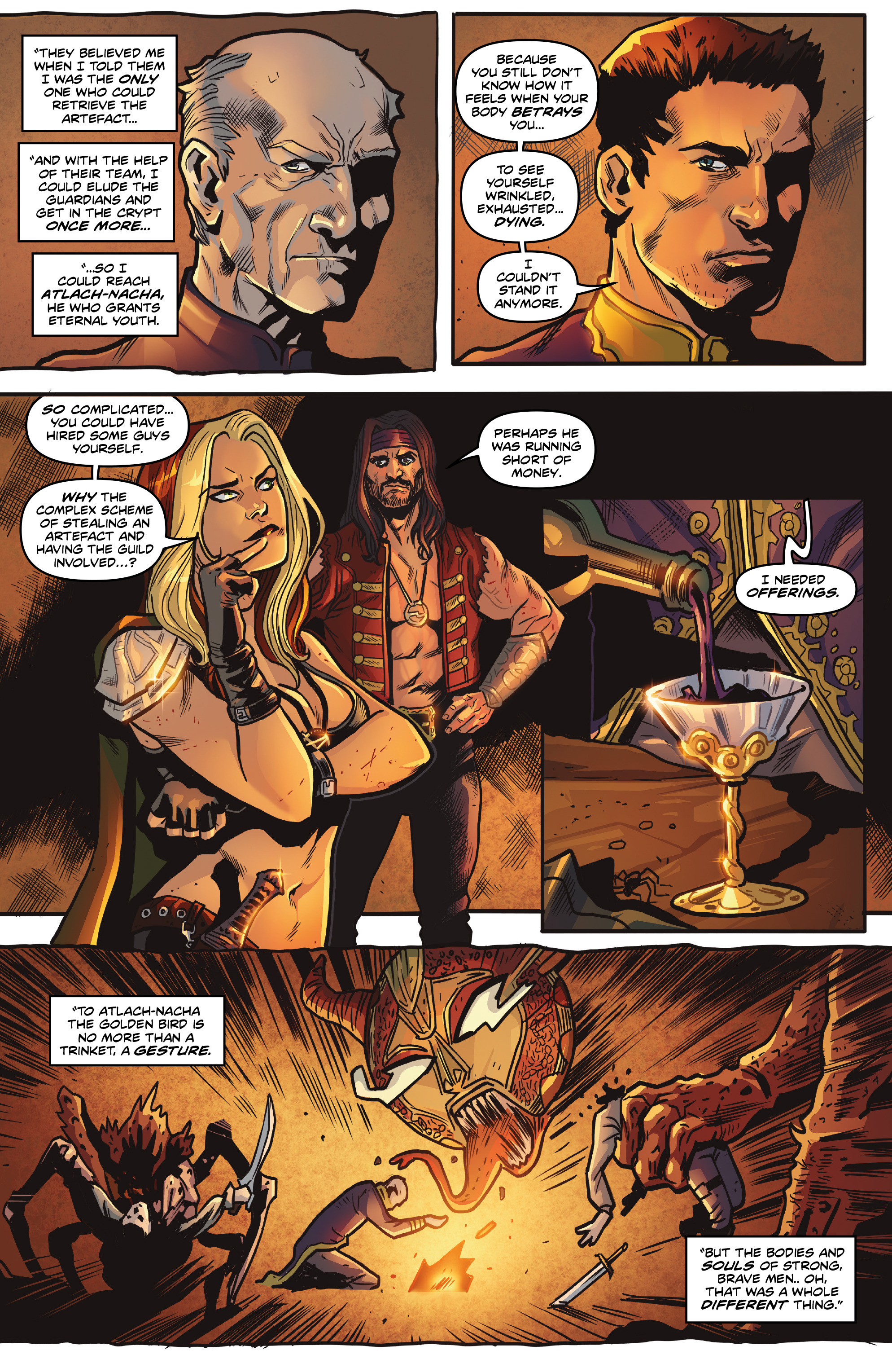 Read online Rogues!: The Burning Heart comic -  Issue #5 - 12