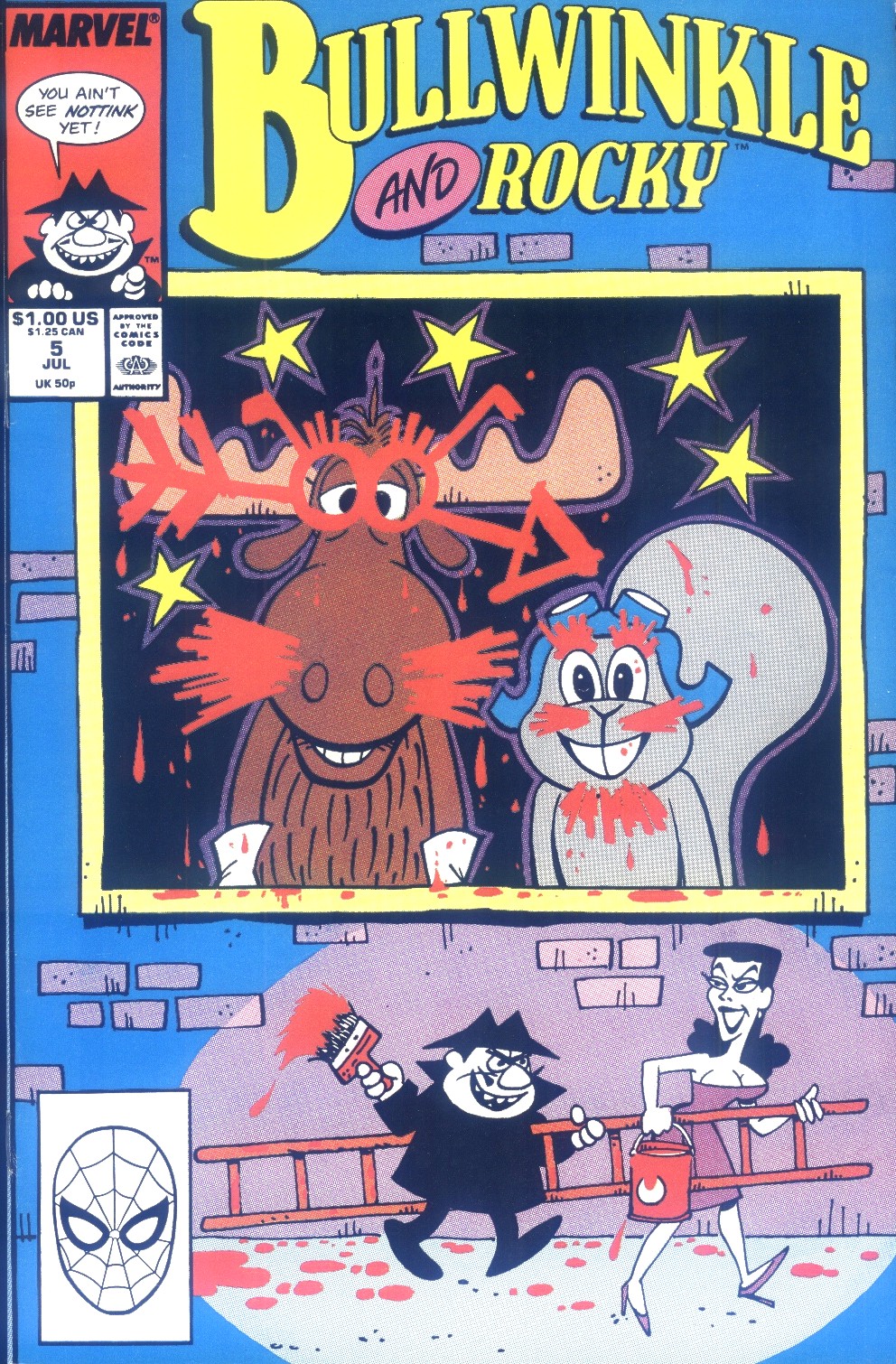 Read online Bullwinkle and Rocky comic -  Issue #5 - 1
