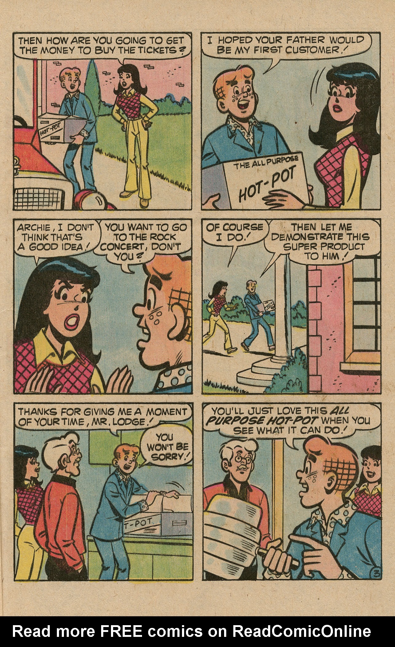 Read online Archie's TV Laugh-Out comic -  Issue #56 - 5