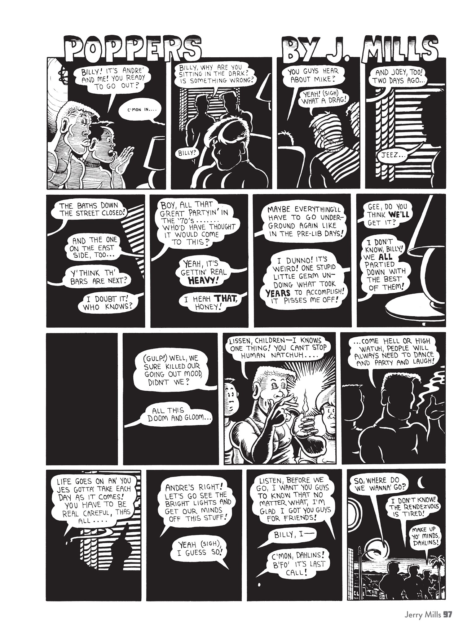 Read online No Straight Lines: Four Decades of Queer Comics comic -  Issue # TPB - 110