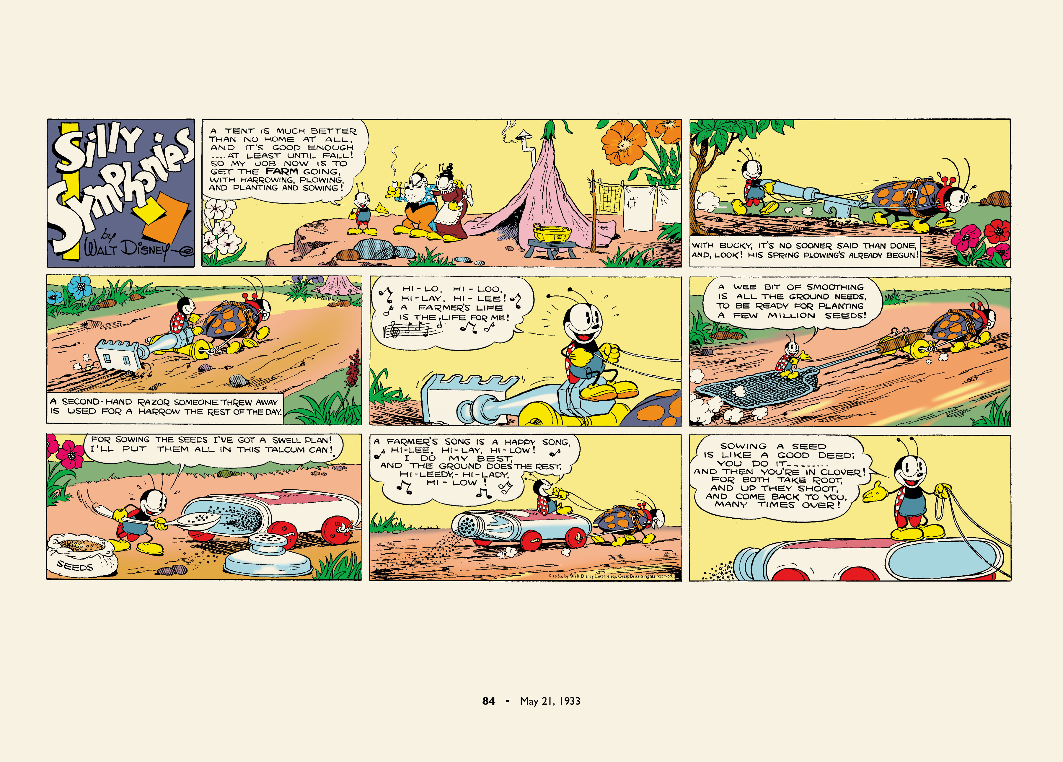 Read online Walt Disney's Silly Symphonies 1932-1935: Starring Bucky Bug and Donald Duck comic -  Issue # TPB (Part 1) - 84
