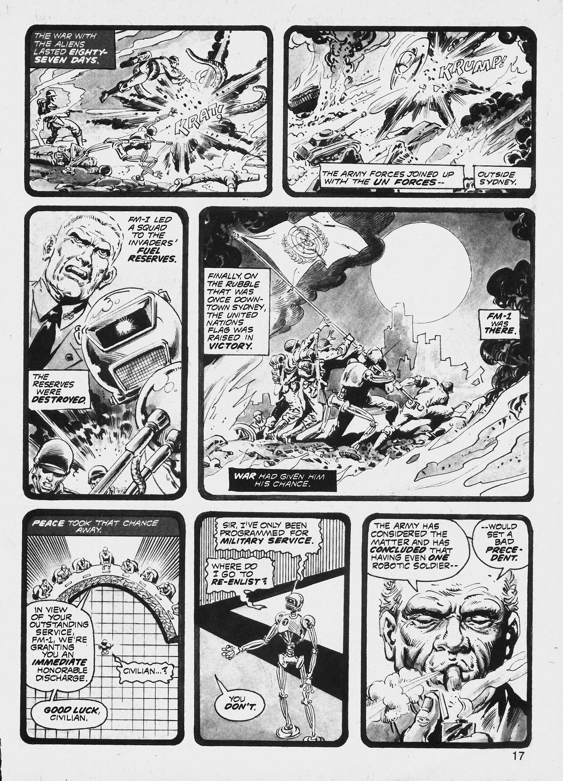 Read online Unknown Worlds of Science Fiction comic -  Issue #2 - 17