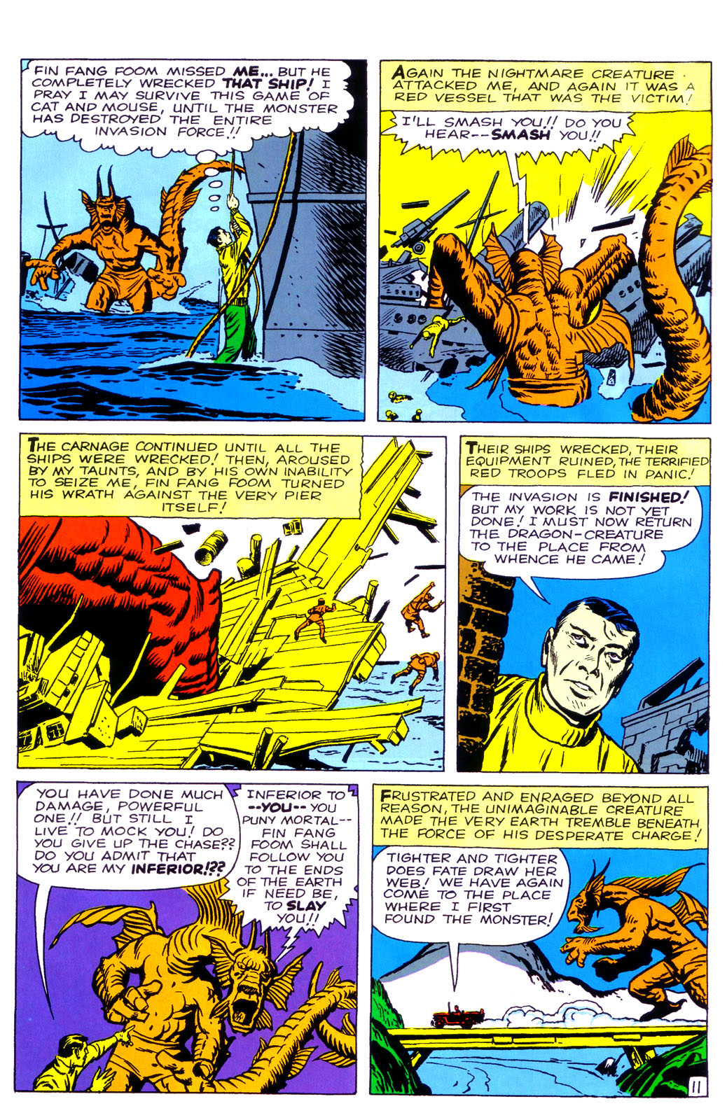 Read online Marvel Monsters: Fin Fang Four comic -  Issue # Full - 41