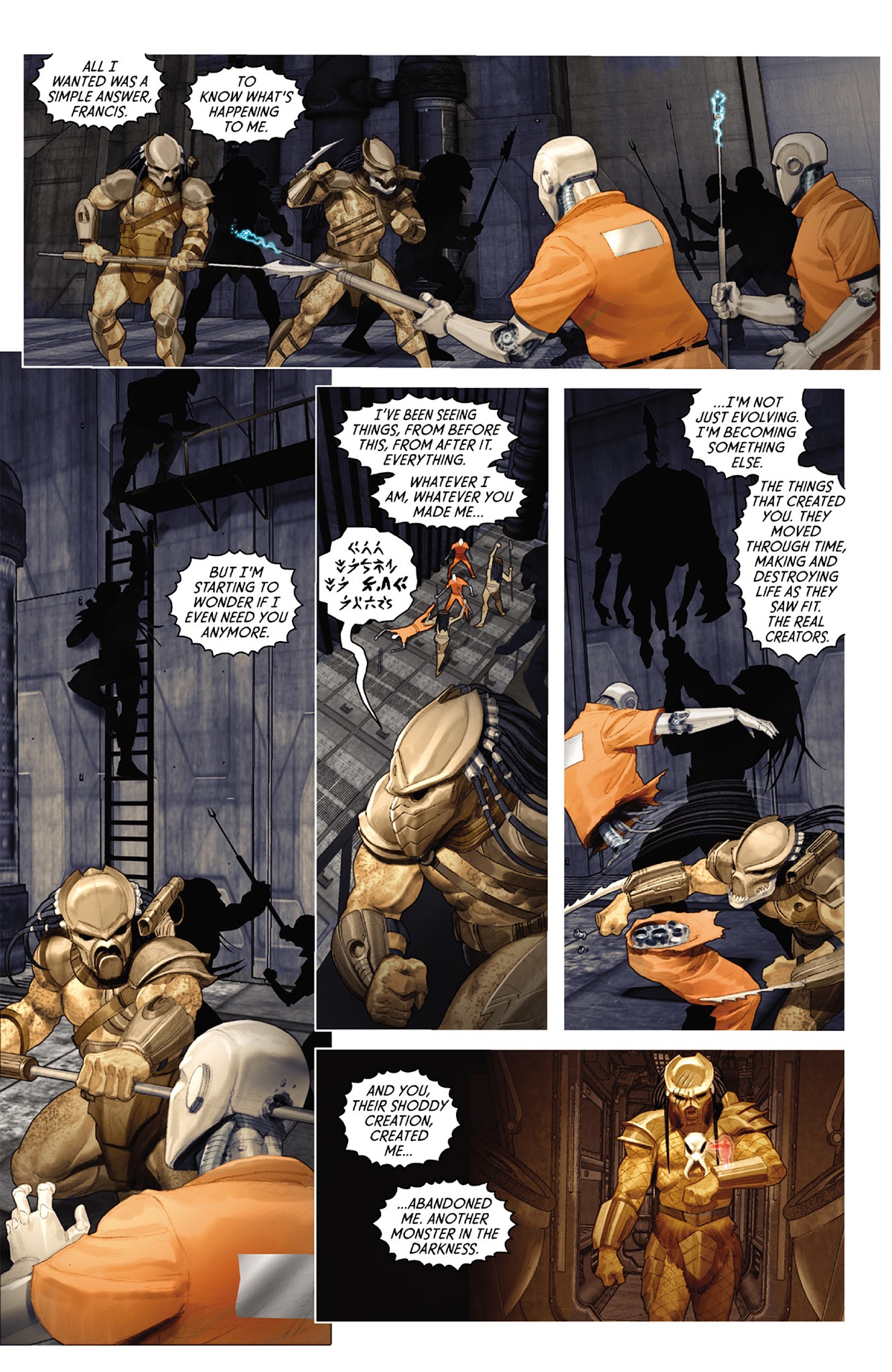 Read online Alien vs. Predator: Fire and Stone comic -  Issue #1 - 16