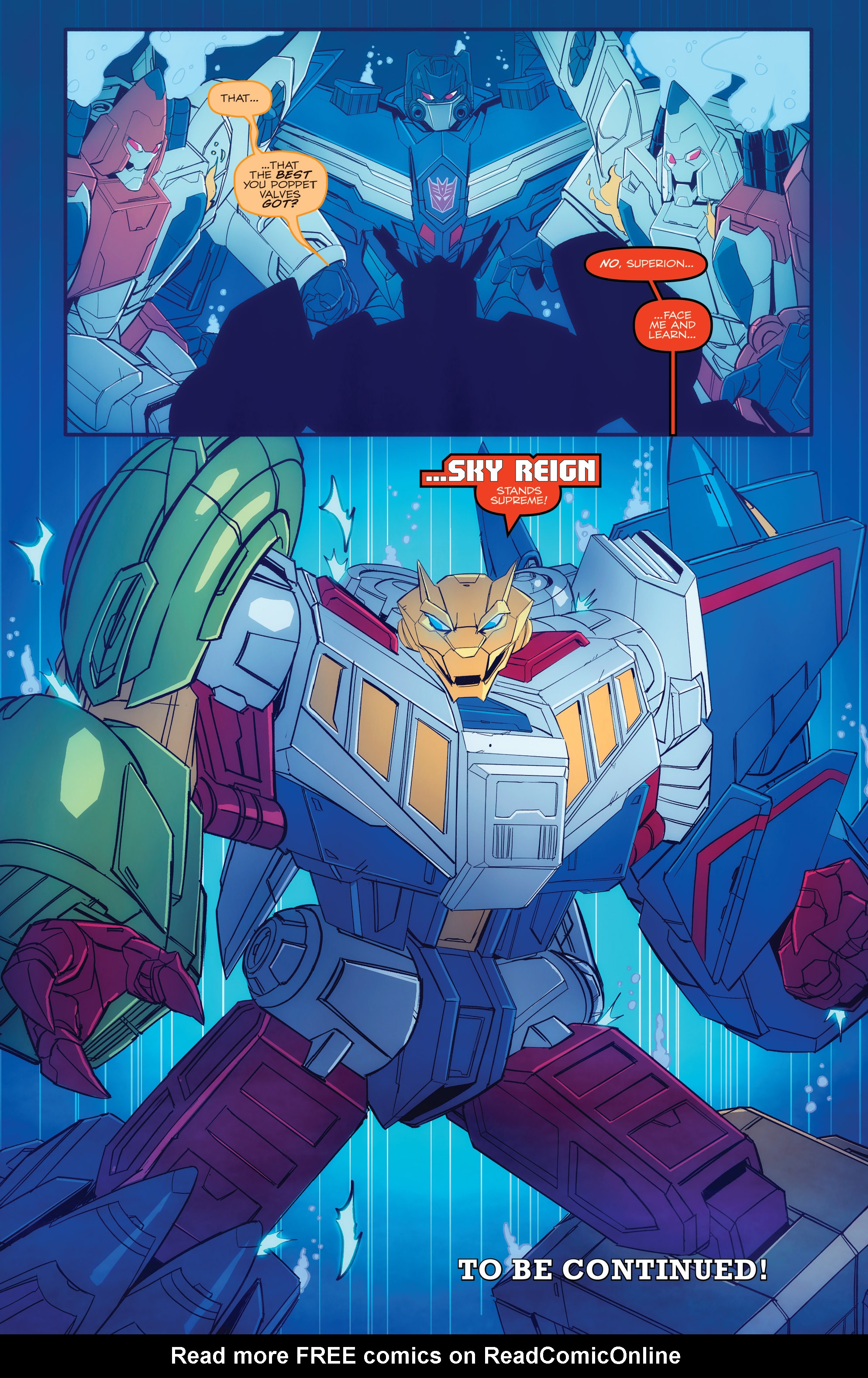 Read online The Transformers (2014) comic -  Issue #53 - 25
