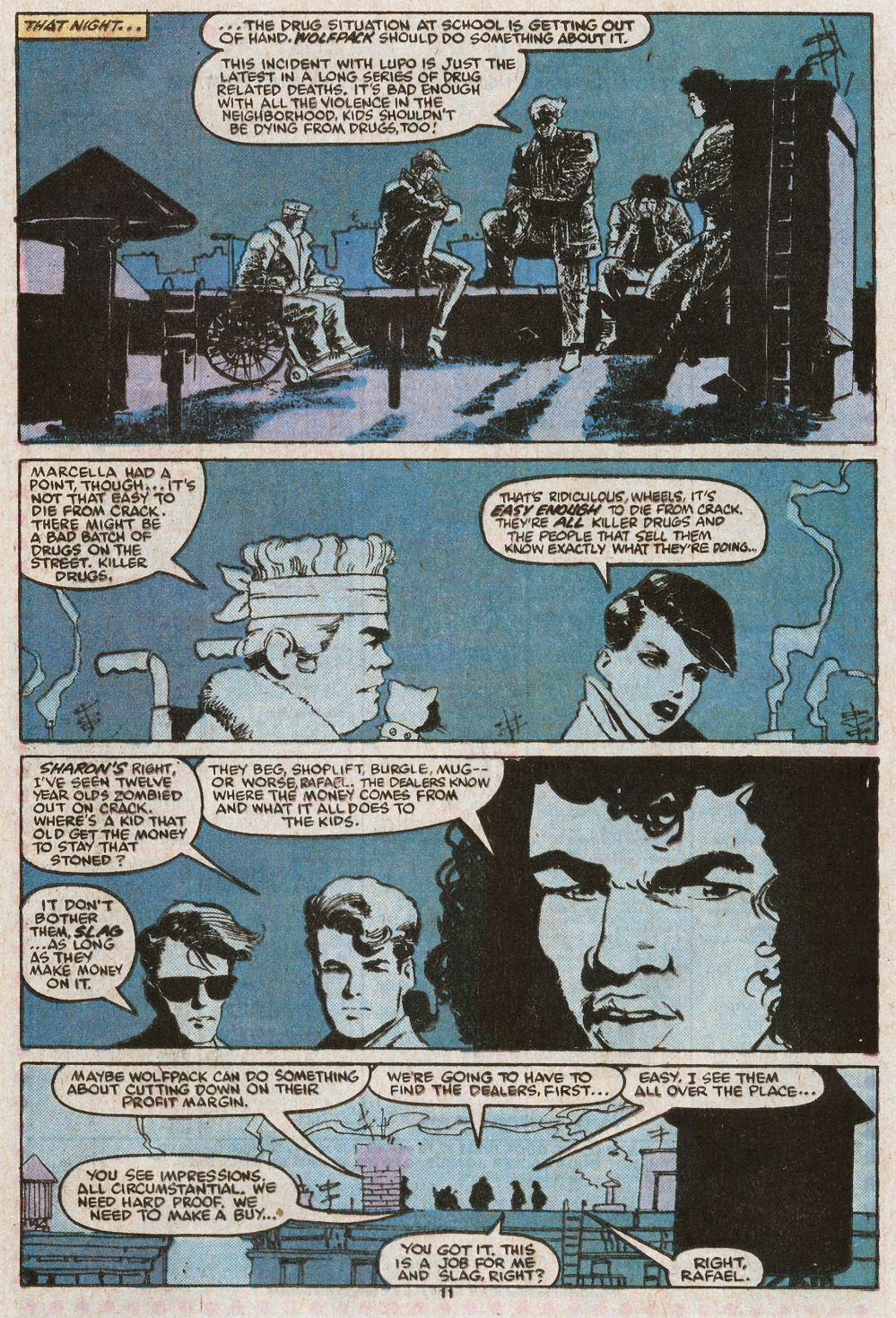Read online Wolfpack (1988) comic -  Issue #1 - 10