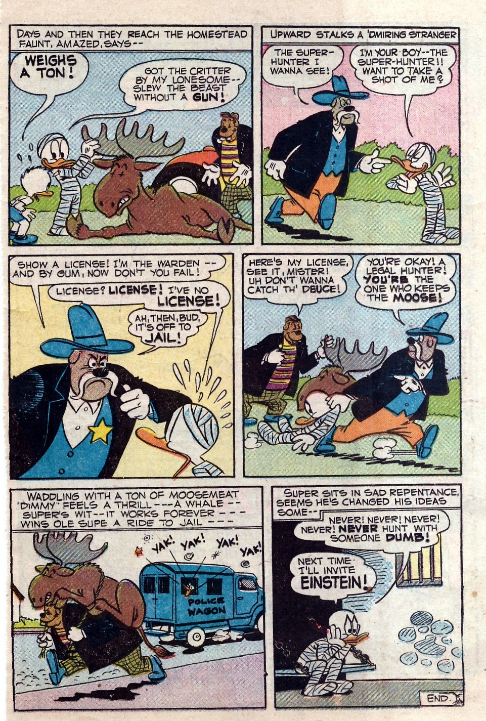 Read online Super Duck Comics comic -  Issue #27 - 17