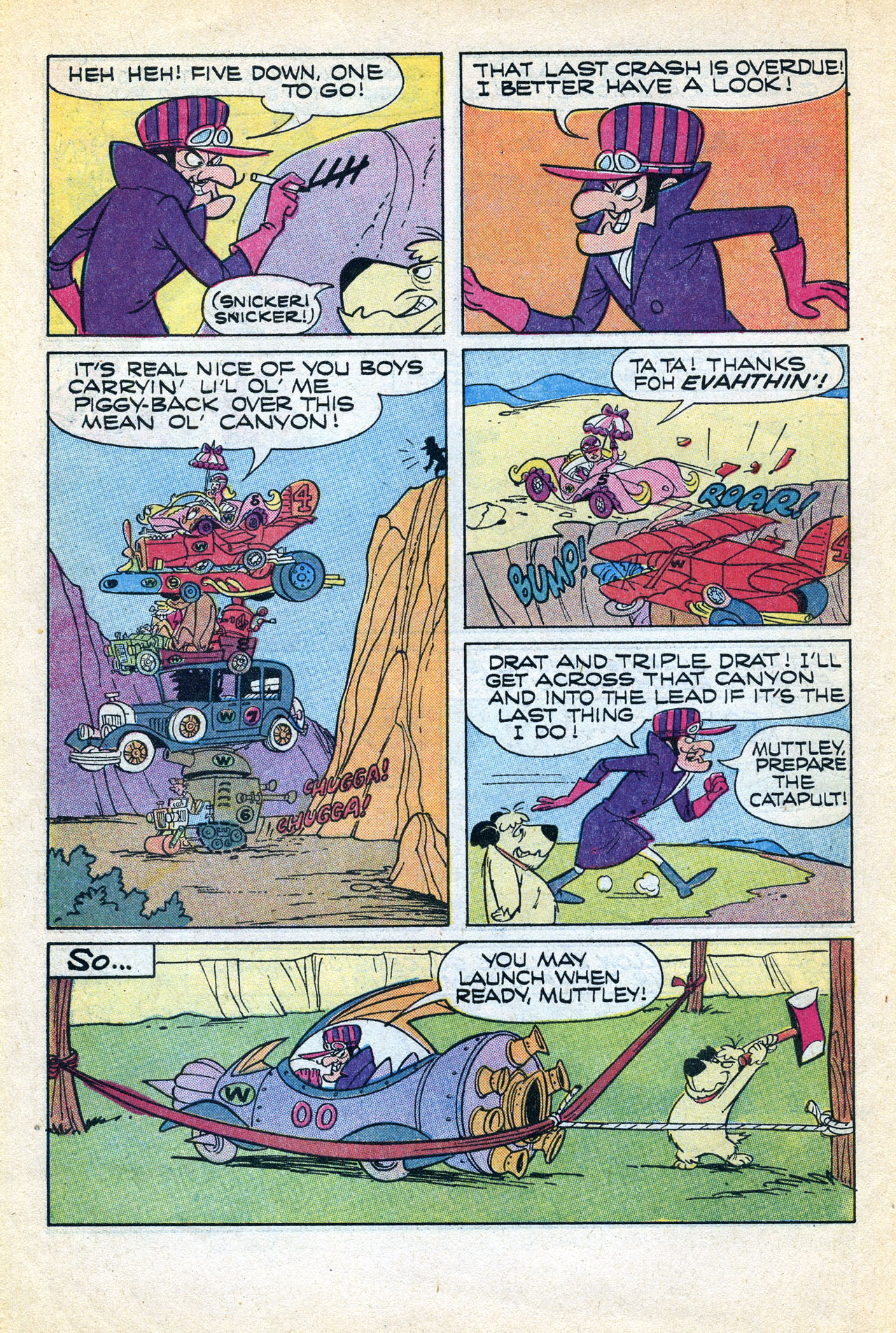 Read online Hanna-Barbera Wacky Races comic -  Issue #4 - 8