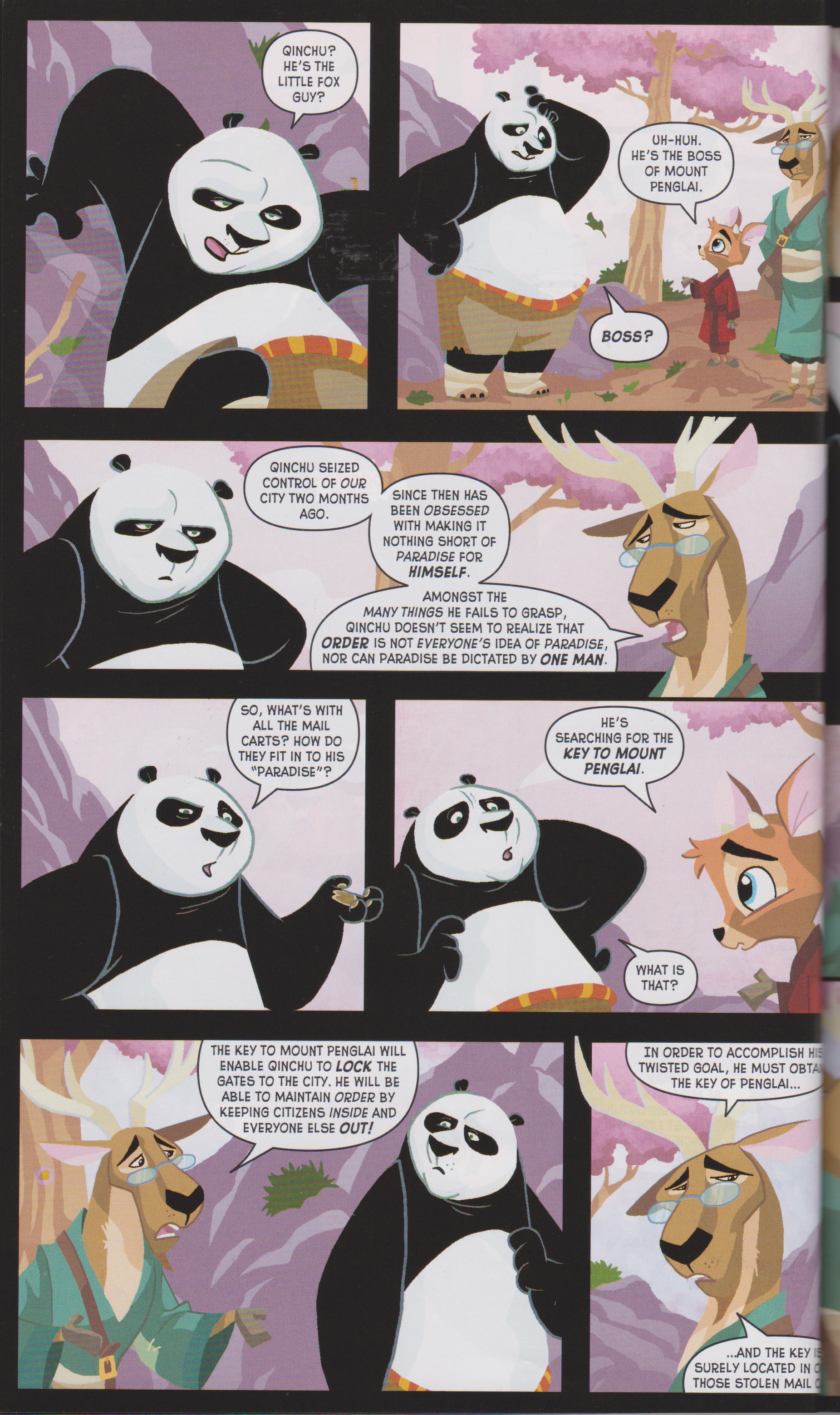 Read online Kung Fu Panda Everyone is Kung Fu Fighting comic -  Issue # TPB (Part 1) - 46