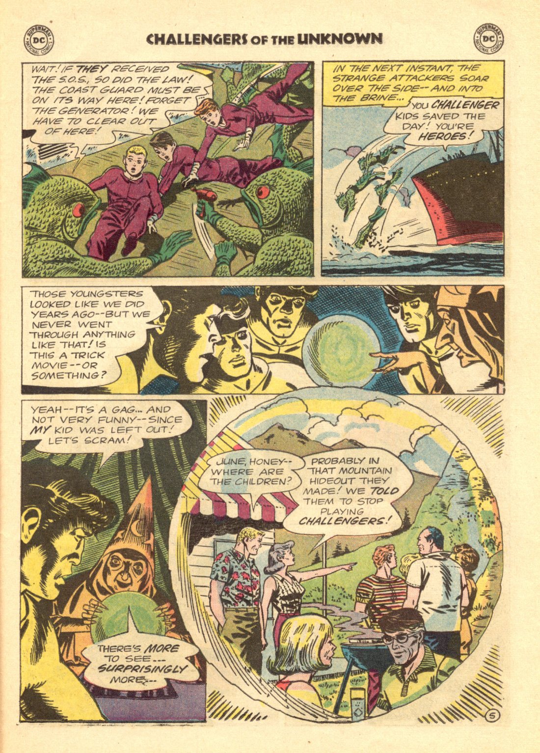 Challengers of the Unknown (1958) Issue #35 #35 - English 23