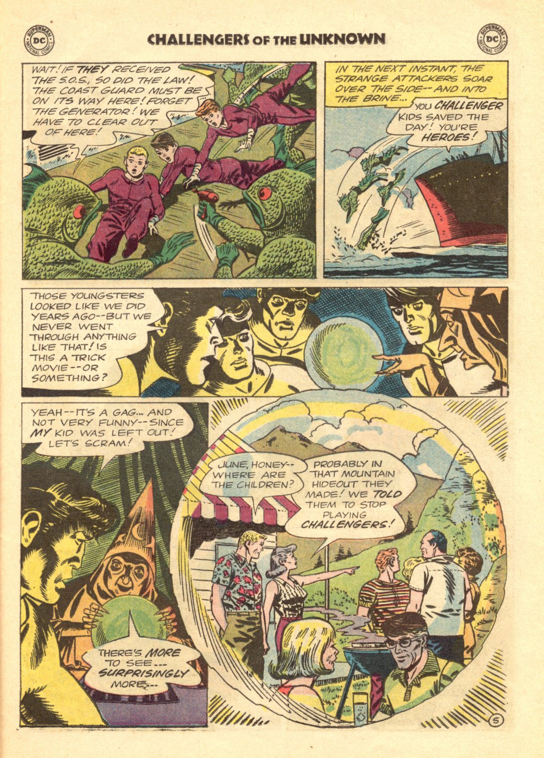 Read online Challengers of the Unknown (1958) comic -  Issue #35 - 23