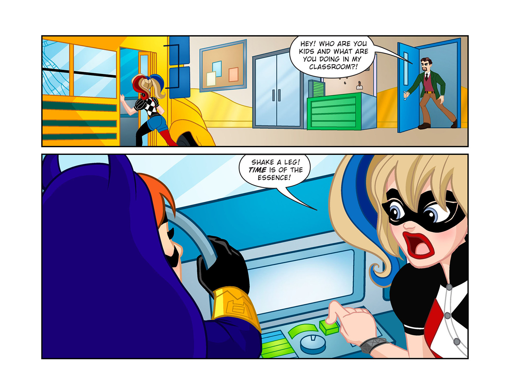 Read online DC Super Hero Girls: Past Times at Super Hero High comic -  Issue #6 - 21