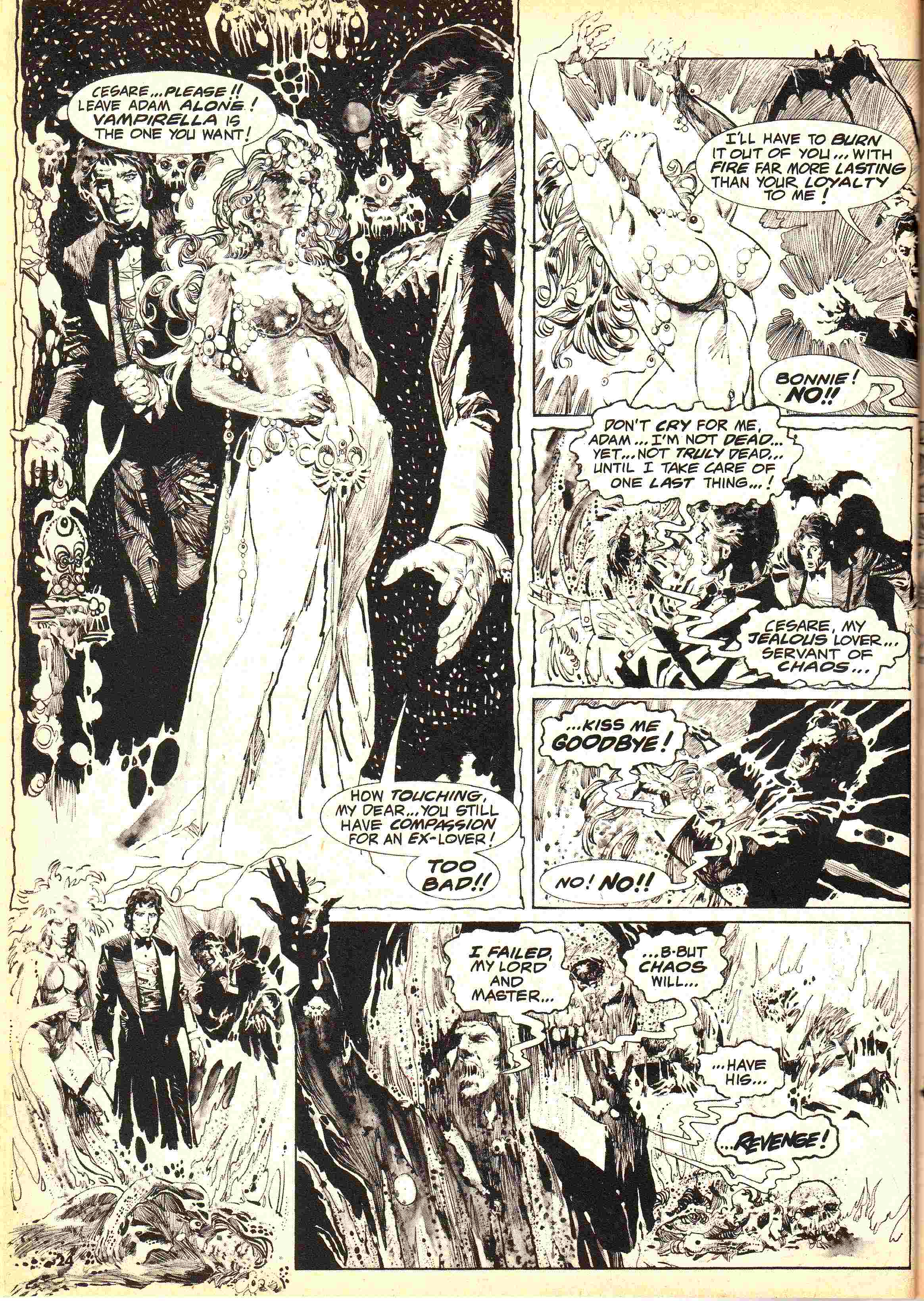 Read online Vampirella (1969) comic -  Issue #45 - 24