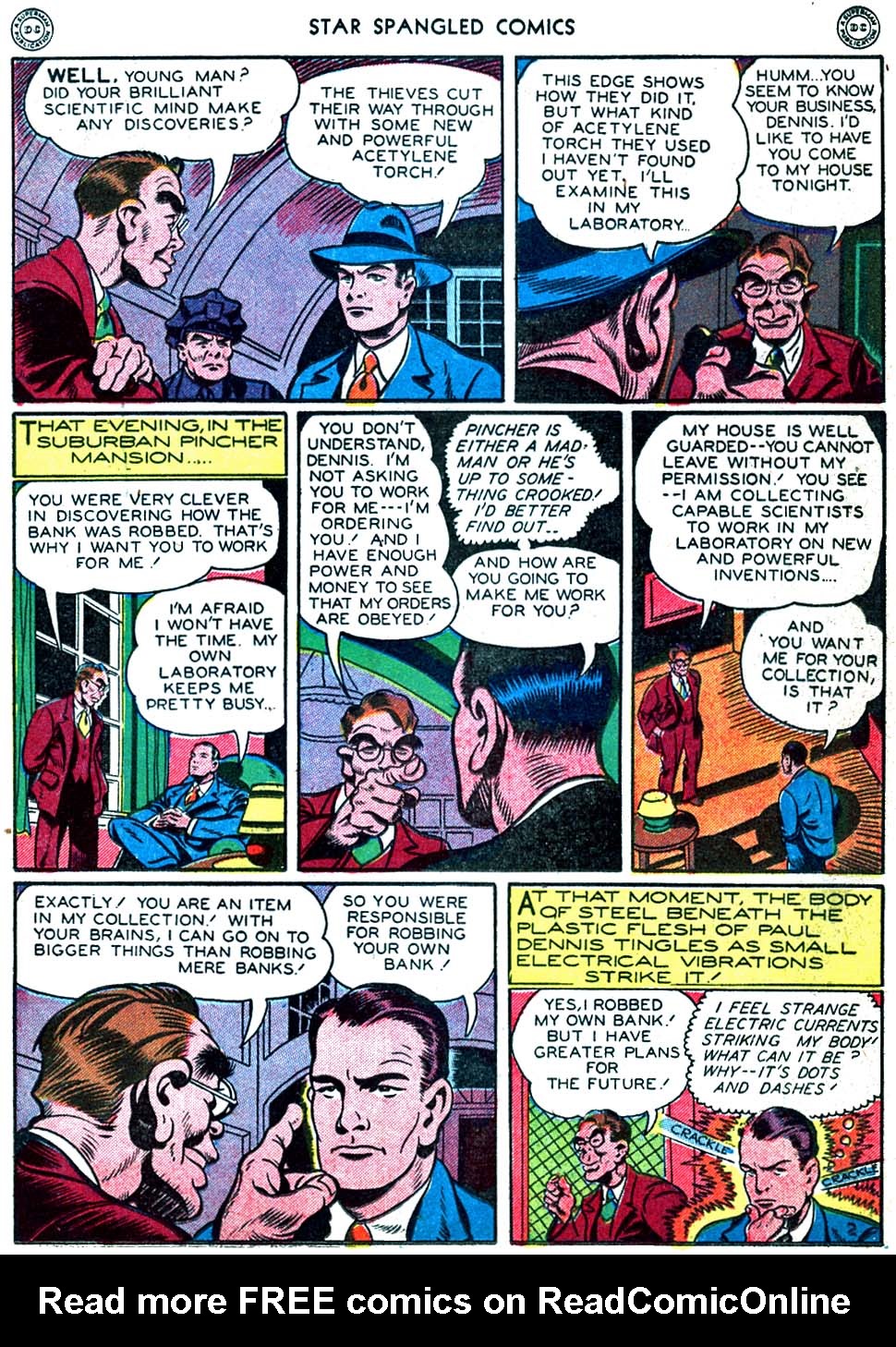 Read online Star Spangled Comics comic -  Issue #34 - 35