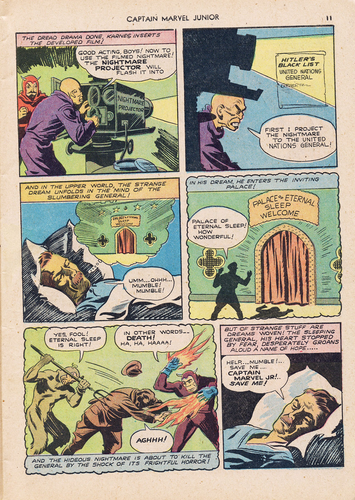 Read online Captain Marvel, Jr. comic -  Issue #6 - 10