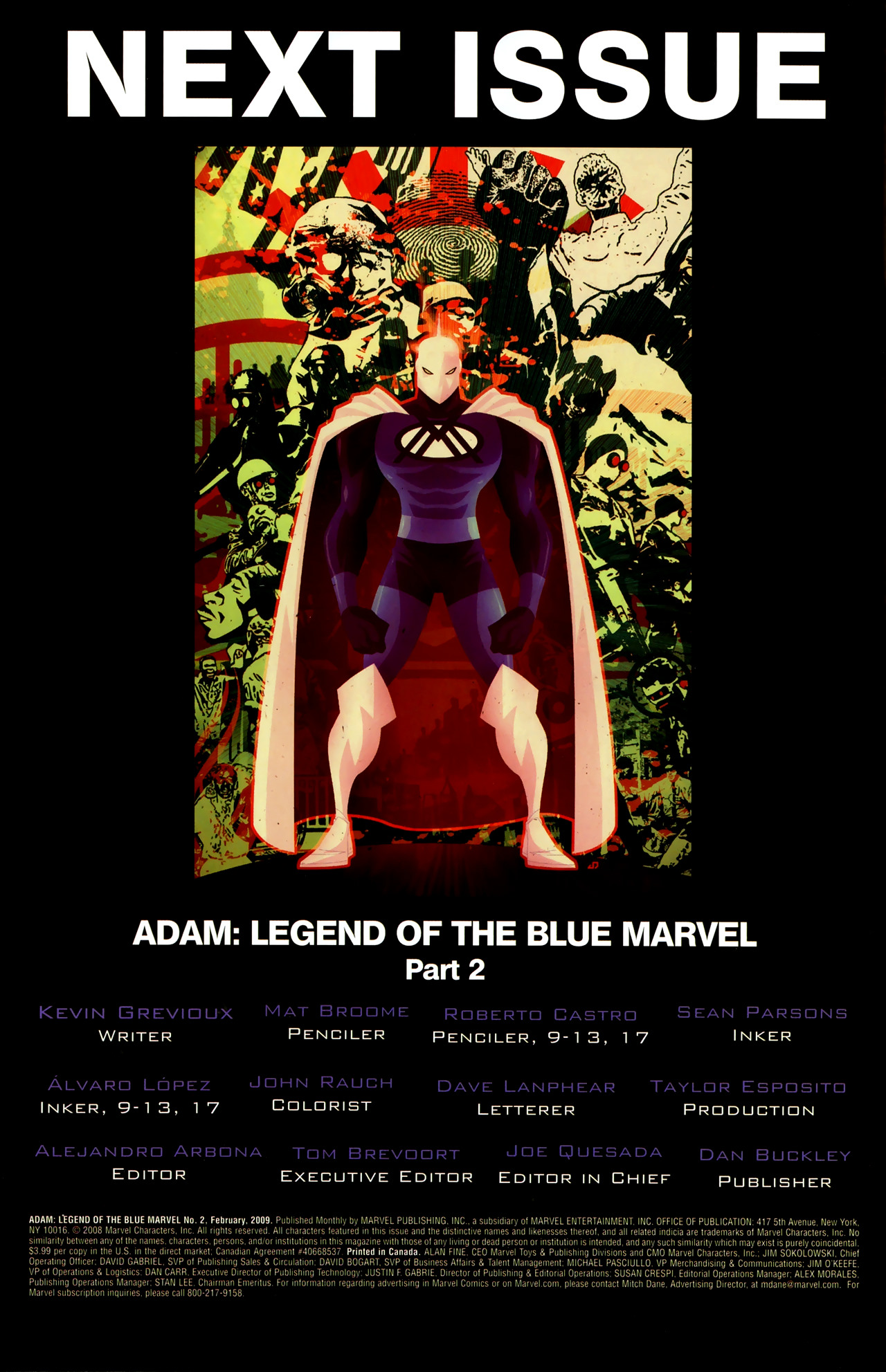Read online Adam: Legend of the Blue Marvel comic -  Issue #2 - 24
