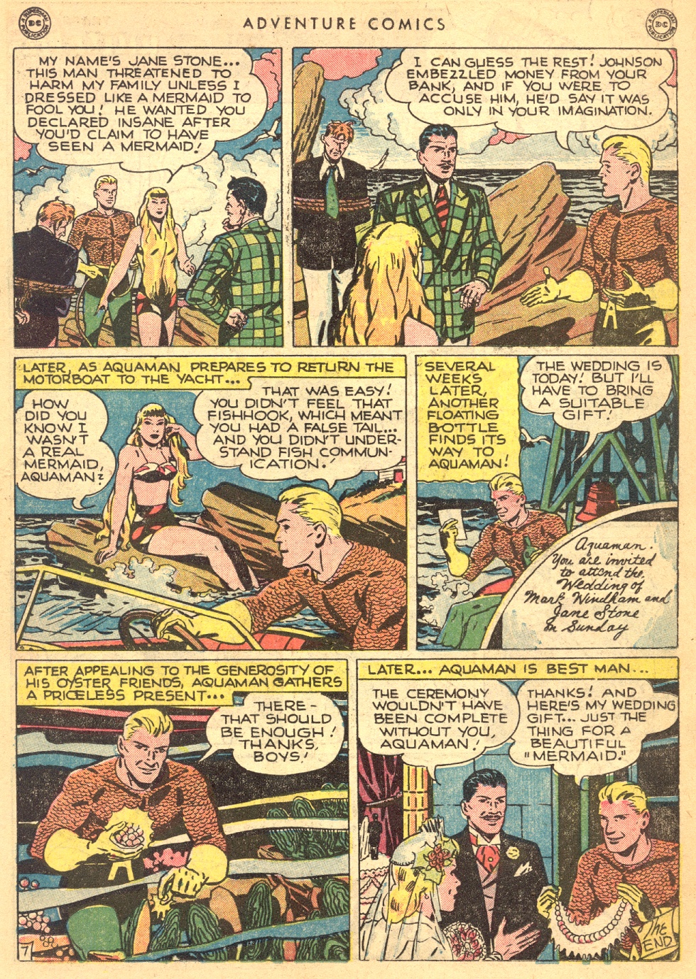 Read online Adventure Comics (1938) comic -  Issue #132 - 21