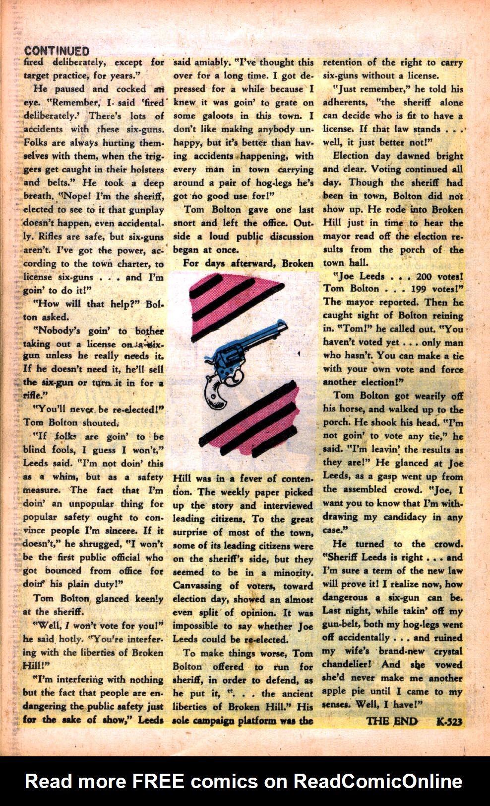 Read online Gunsmoke Western comic -  Issue #53 - 26