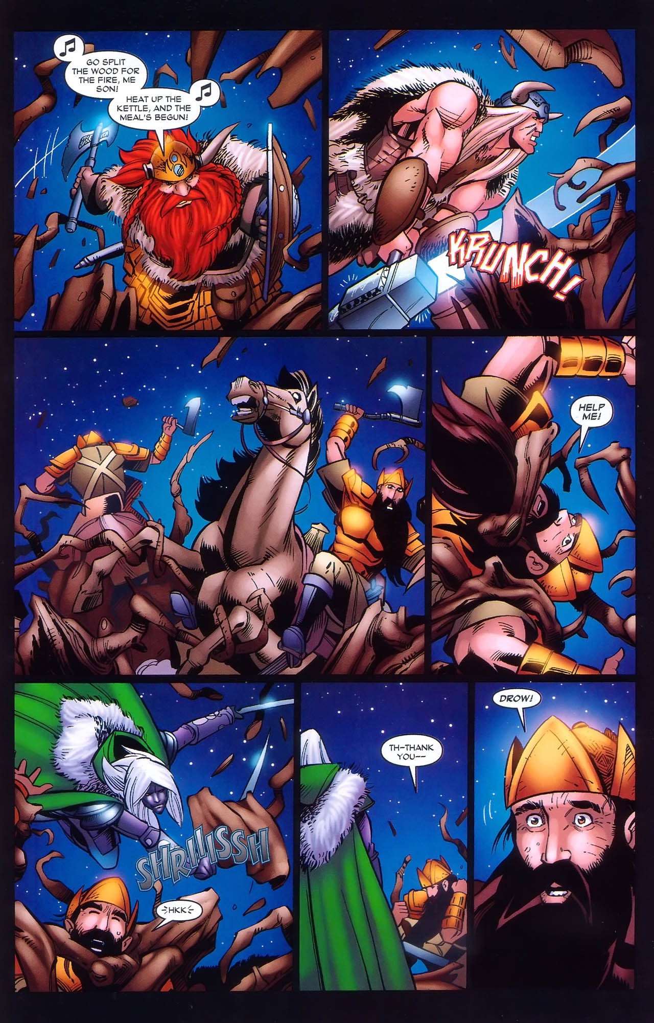 Read online Forgotten Realms: Streams of Silver comic -  Issue #2 - 22