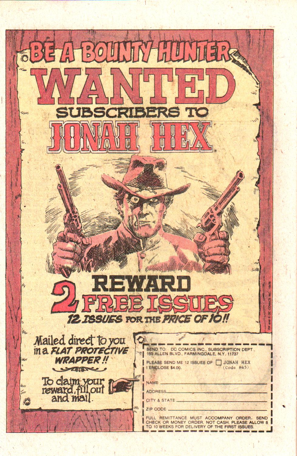 Read online Jonah Hex (1977) comic -  Issue #28 - 24