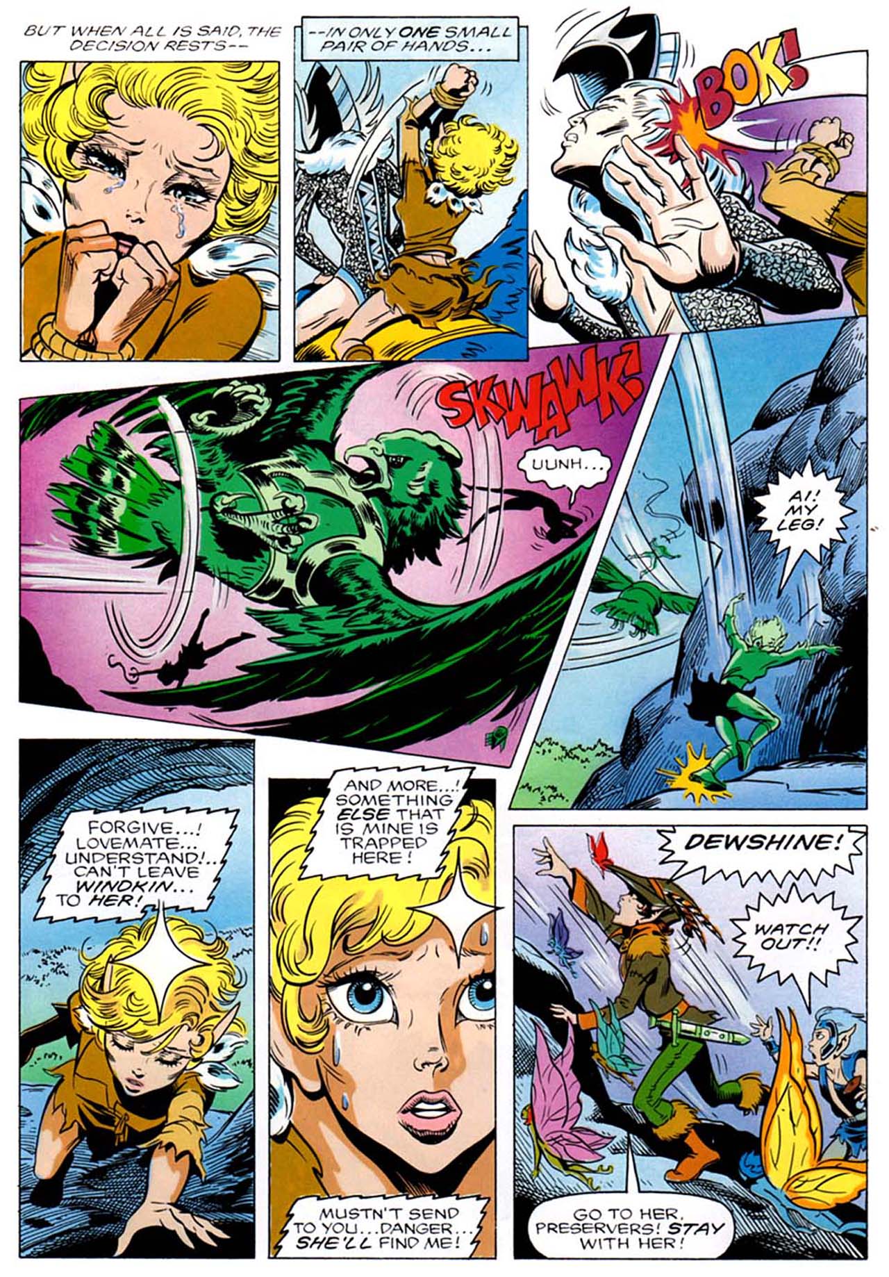 Read online ElfQuest: Siege at Blue Mountain comic -  Issue #3 - 23