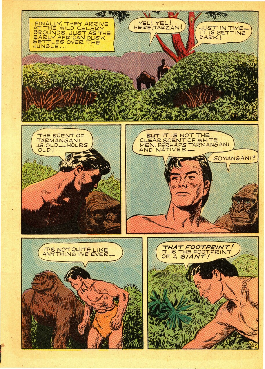 Read online Tarzan (1948) comic -  Issue #37 - 5