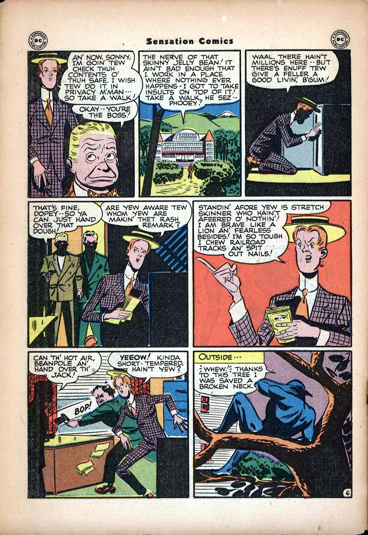 Read online Sensation (Mystery) Comics comic -  Issue #62 - 48