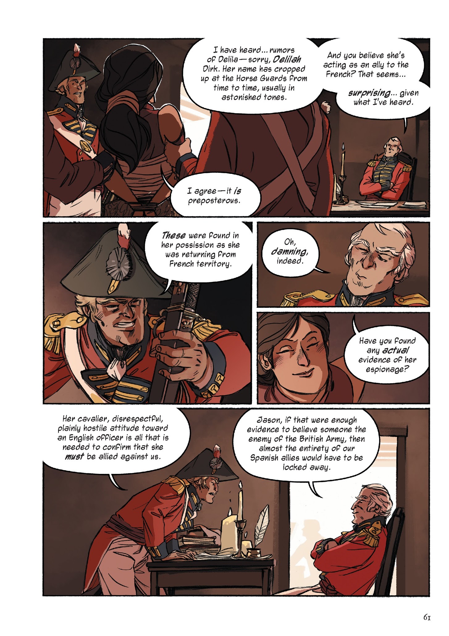 Read online Delilah Dirk and the King's Shilling comic -  Issue # TPB (Part 1) - 64