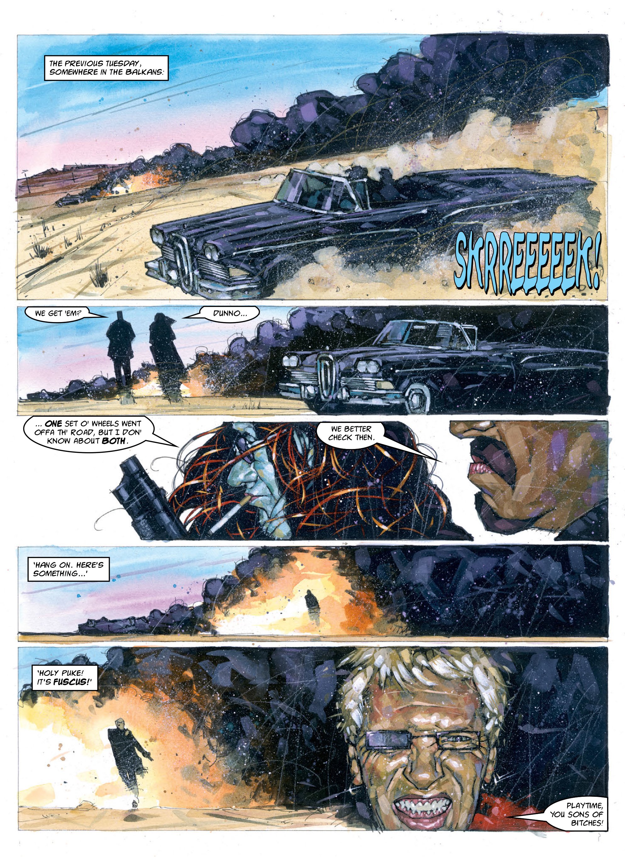 Read online Judge Dredd Megazine (Vol. 5) comic -  Issue #375 - 91