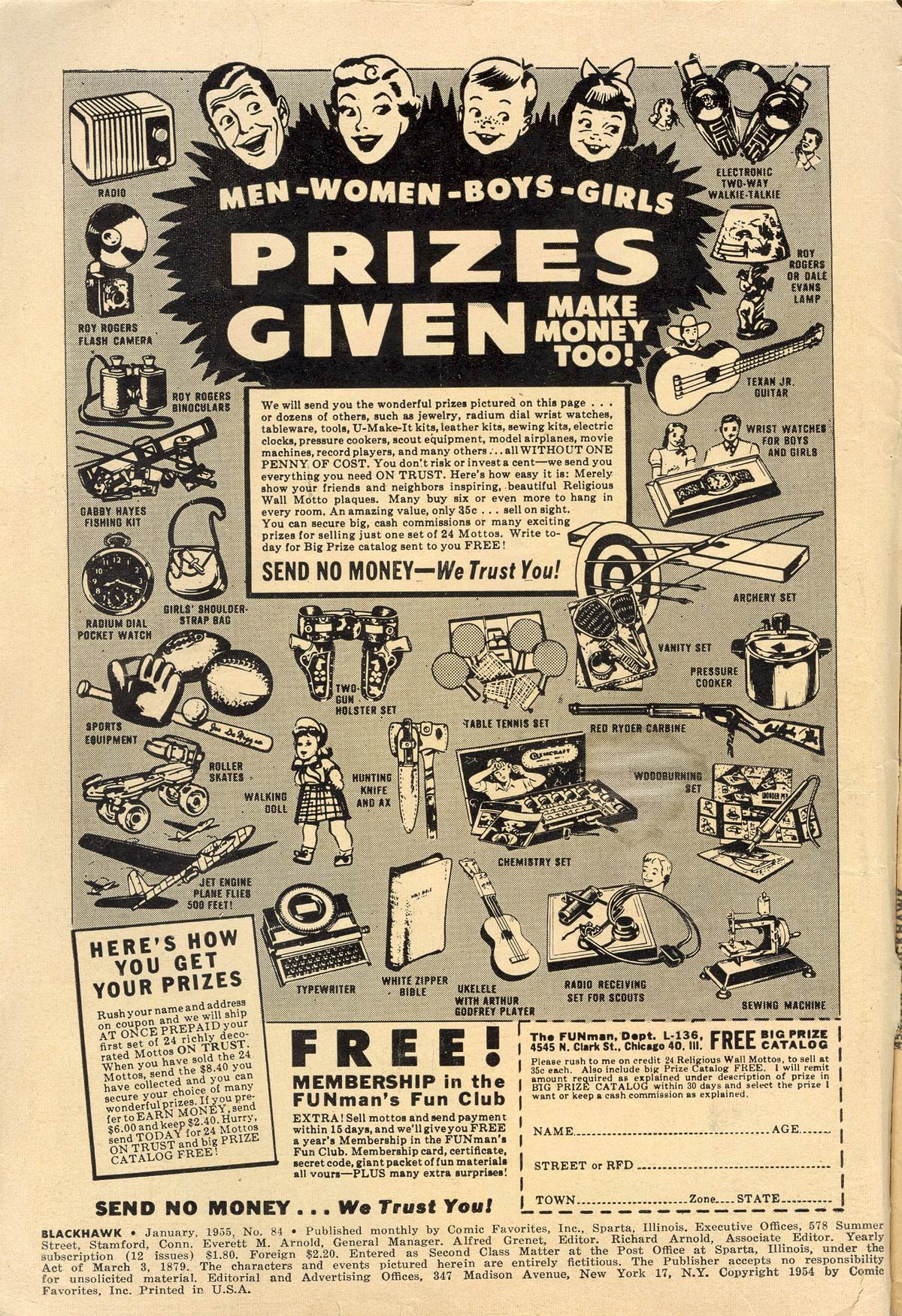 Read online Blackhawk (1957) comic -  Issue #84 - 2