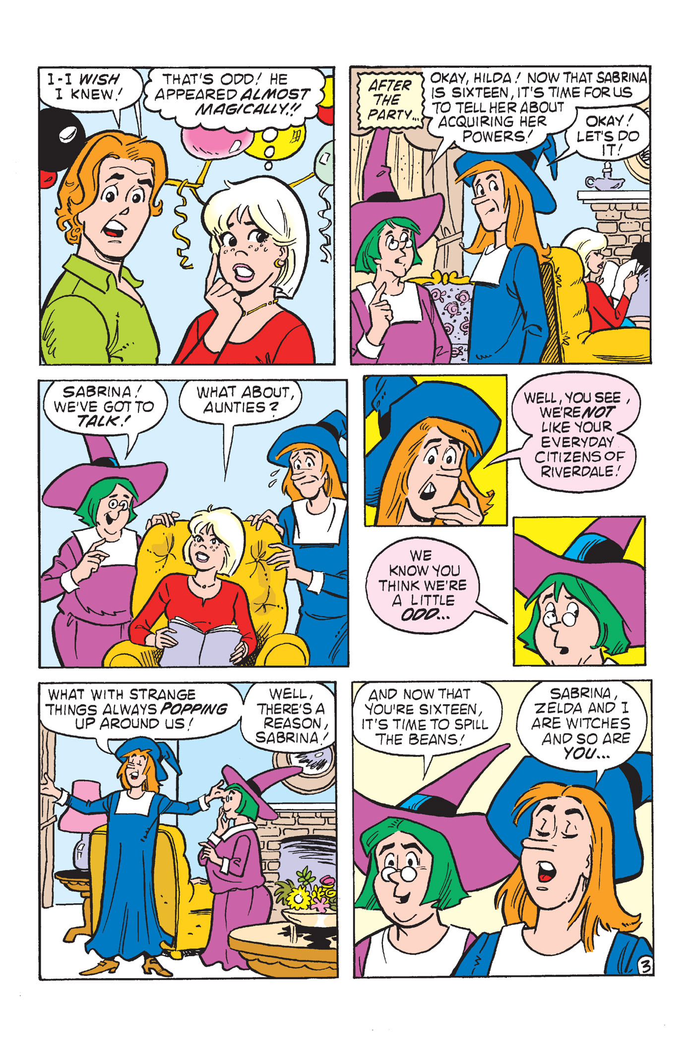 Read online Sabrina the Teenage Witch (1997) comic -  Issue #0 - 4