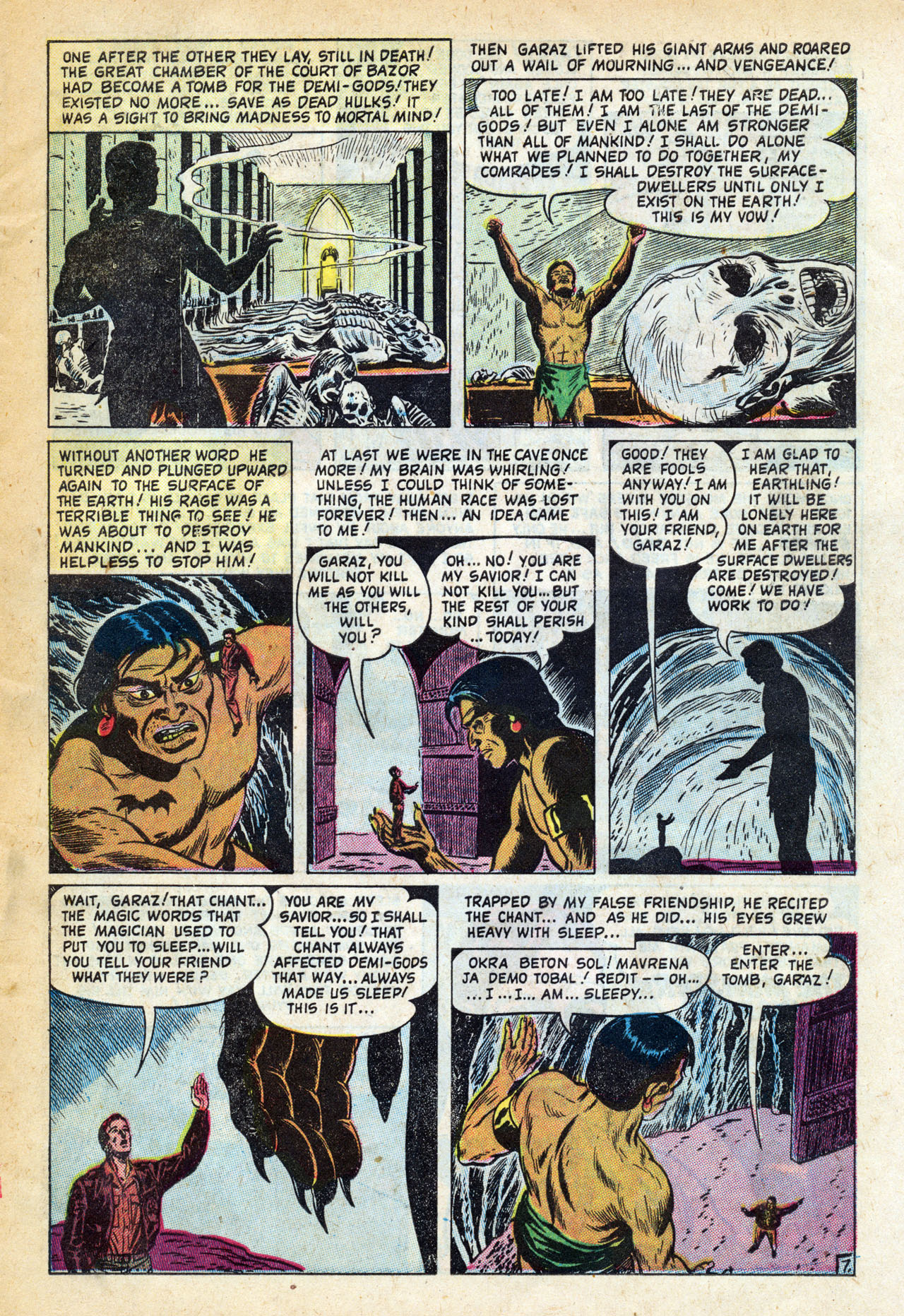 Read online Adventures into Terror comic -  Issue #1 - 9