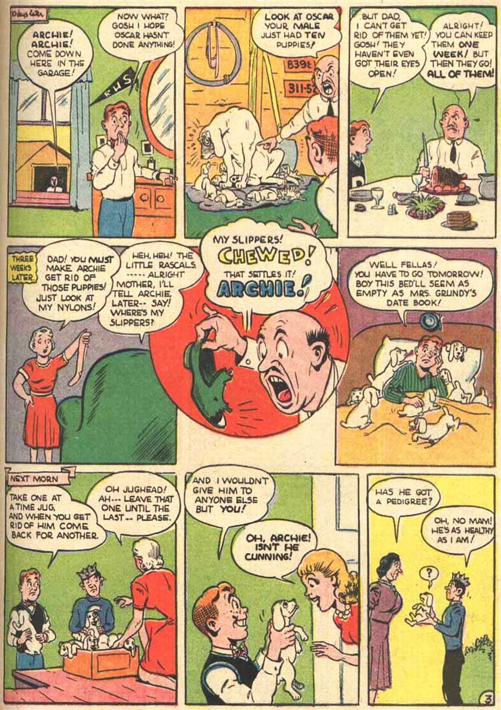 Read online Pep Comics comic -  Issue #37 - 57