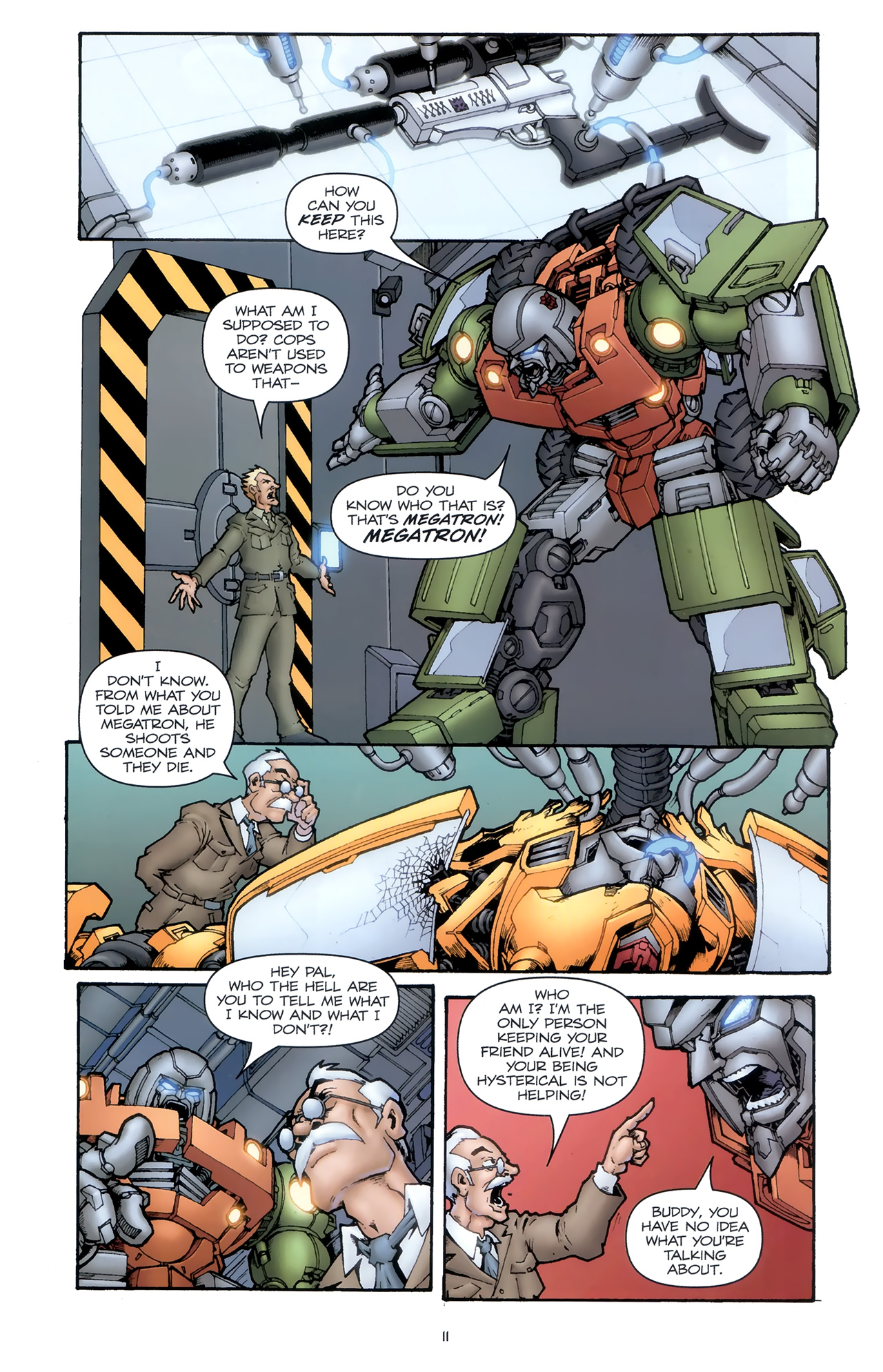 Read online The Transformers (2009) comic -  Issue #14 - 14