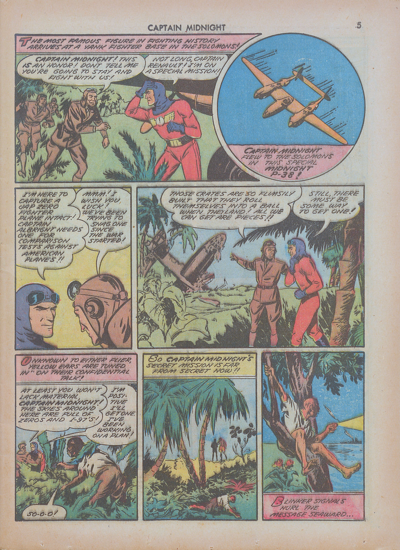 Read online Captain Midnight (1942) comic -  Issue #7 - 5