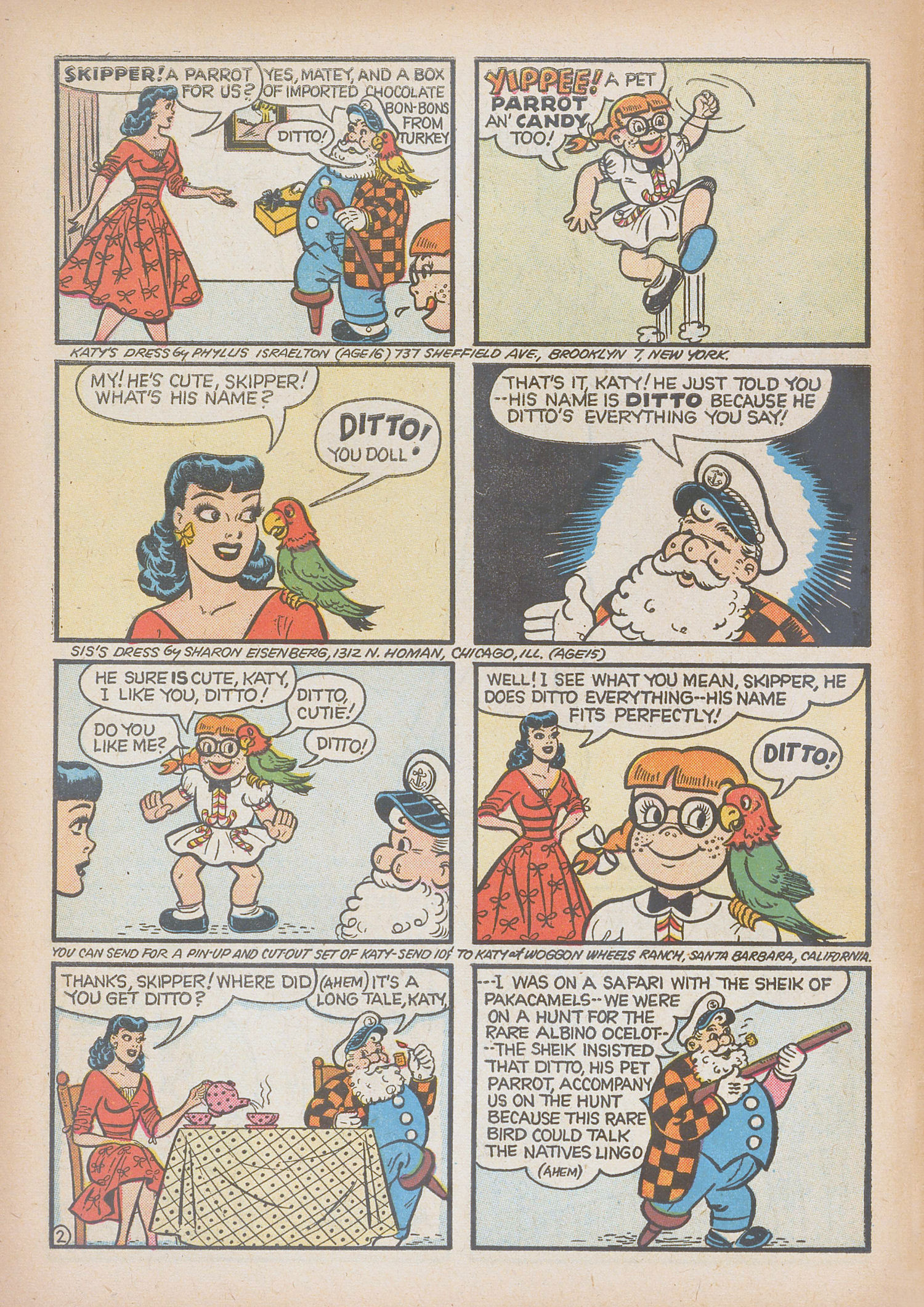 Read online Katy Keene (1949) comic -  Issue #22 - 30