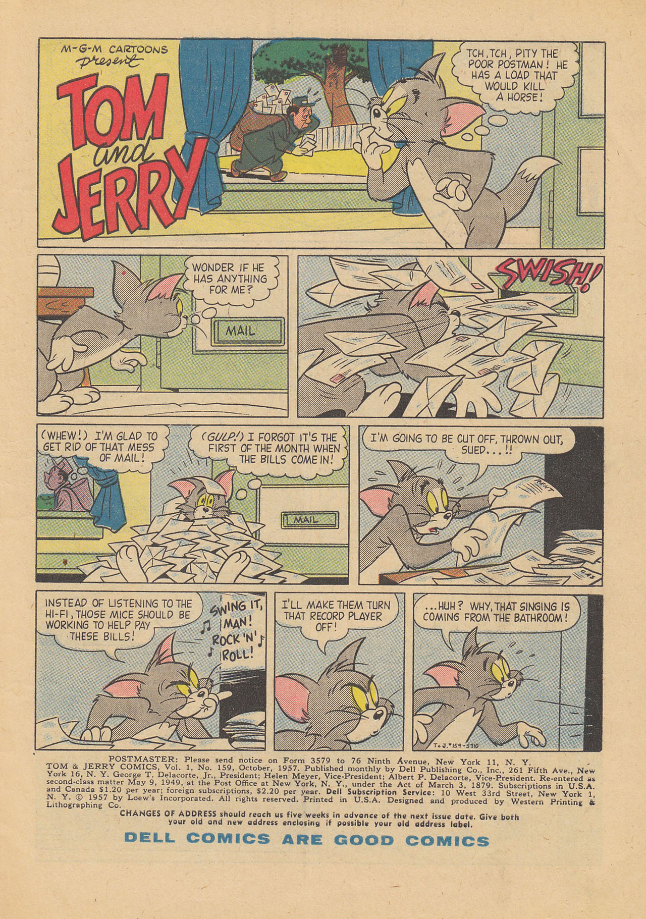 Read online Tom & Jerry Comics comic -  Issue #159 - 3