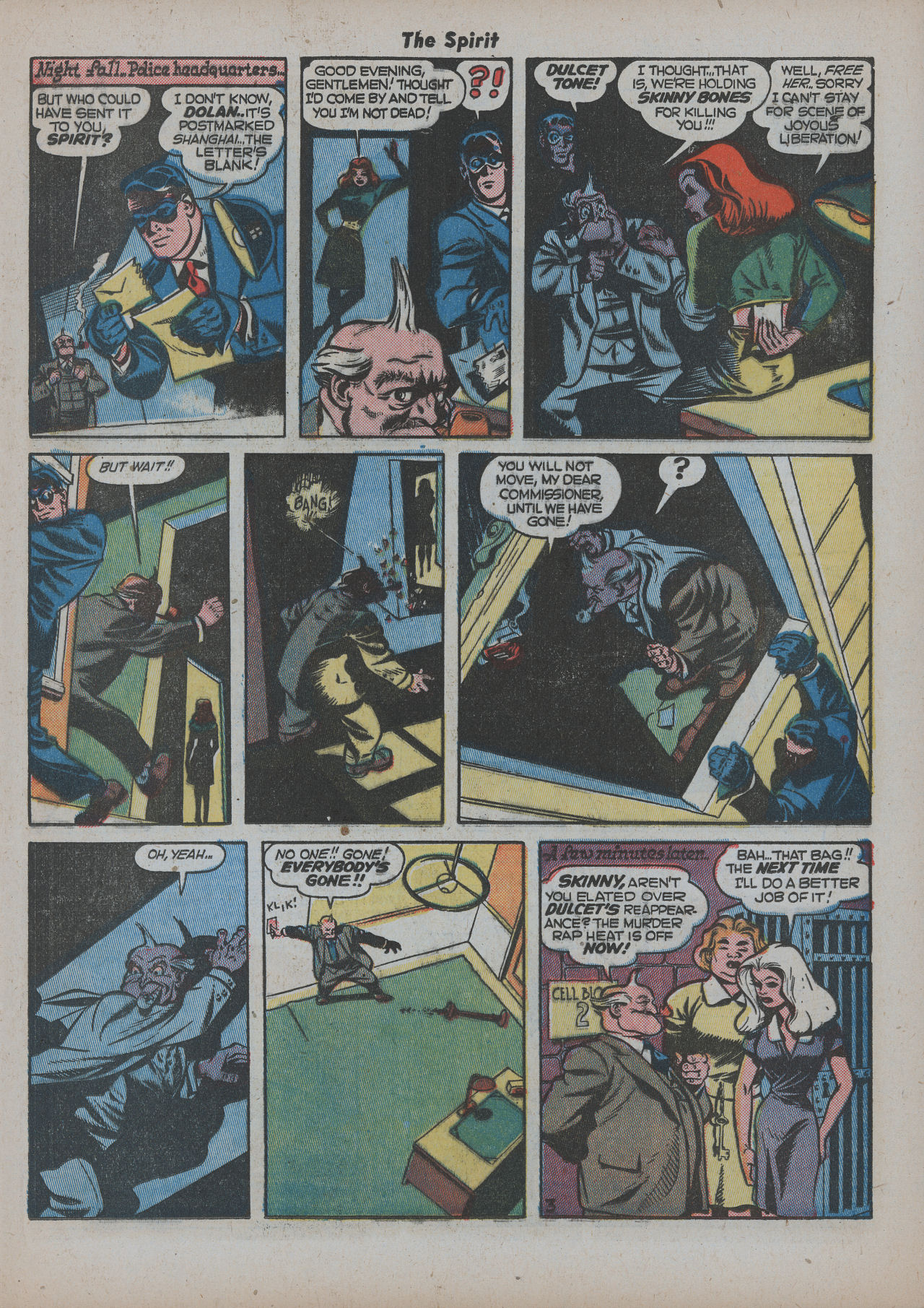 Read online The Spirit (1944) comic -  Issue #22 - 29